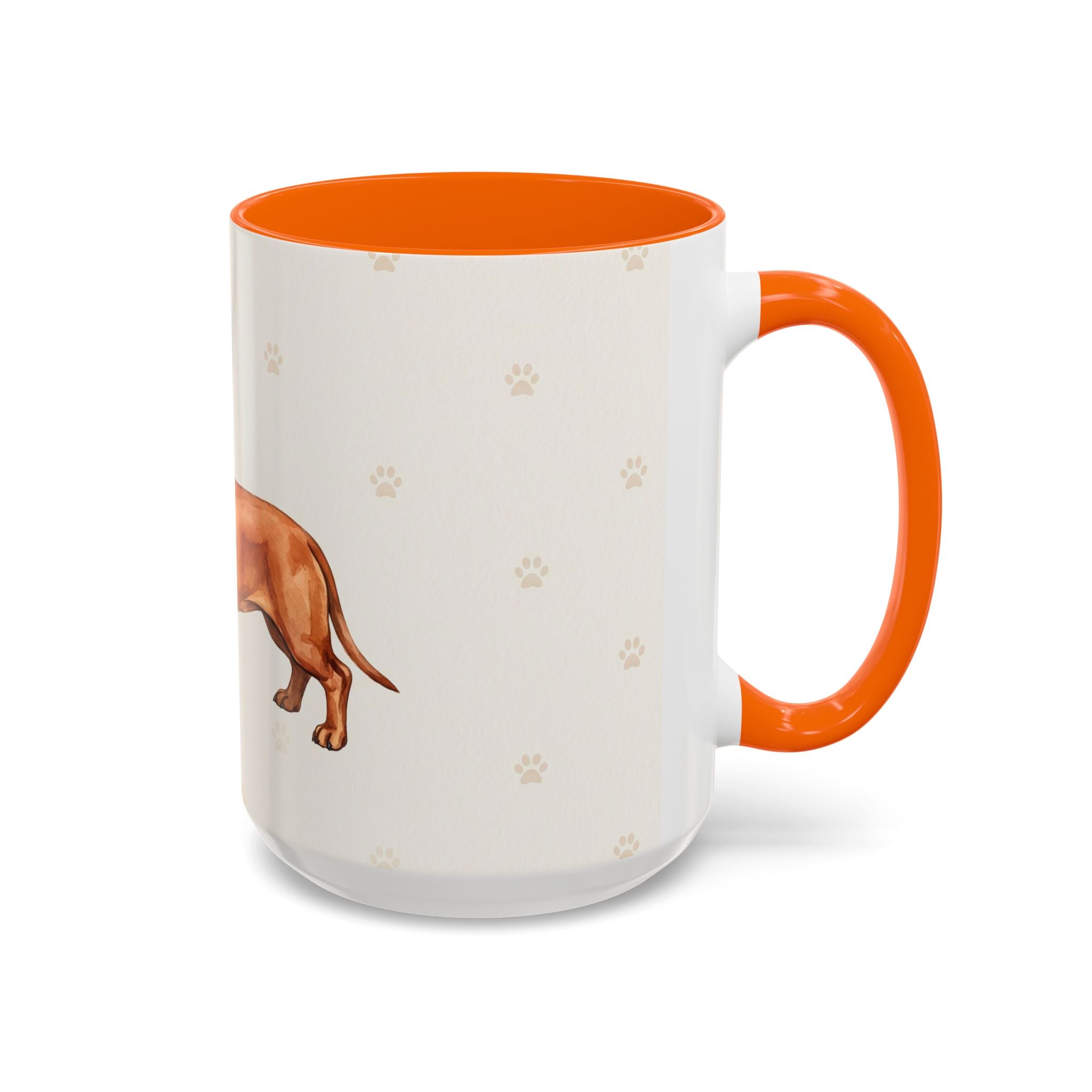 Dachshund Lover Mug – Wiener Dog with Scarf, Cute Watercolor Dachshund Gift Mug