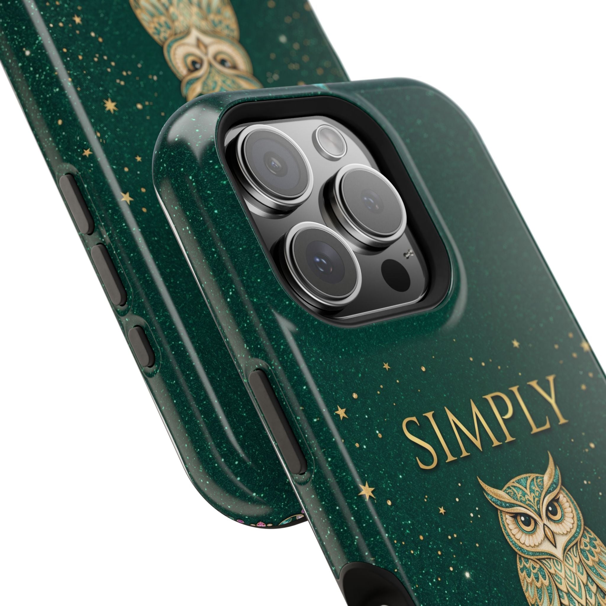 Simply The Best Wise Owl Phone Case — Wireless Charging Cover