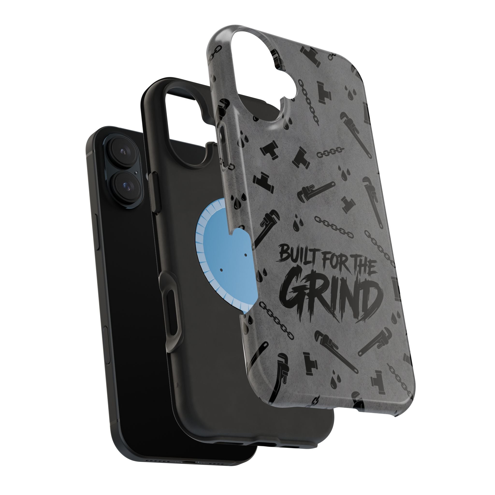 Built for the Grind Phone Case — Plumber Tools Wireless Charging Cover