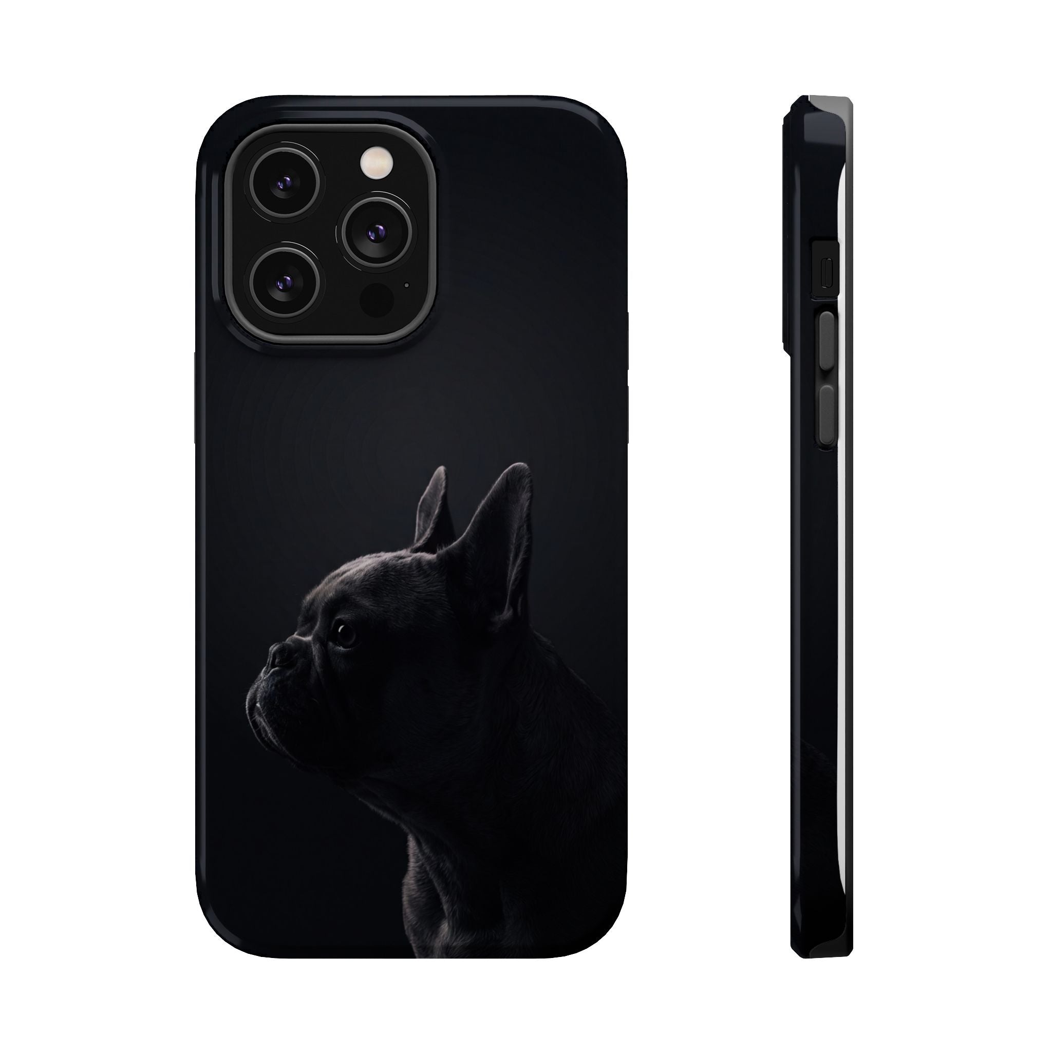 French Bulldog Phone Case — Impact-Resistant Wireless Charging Cover
