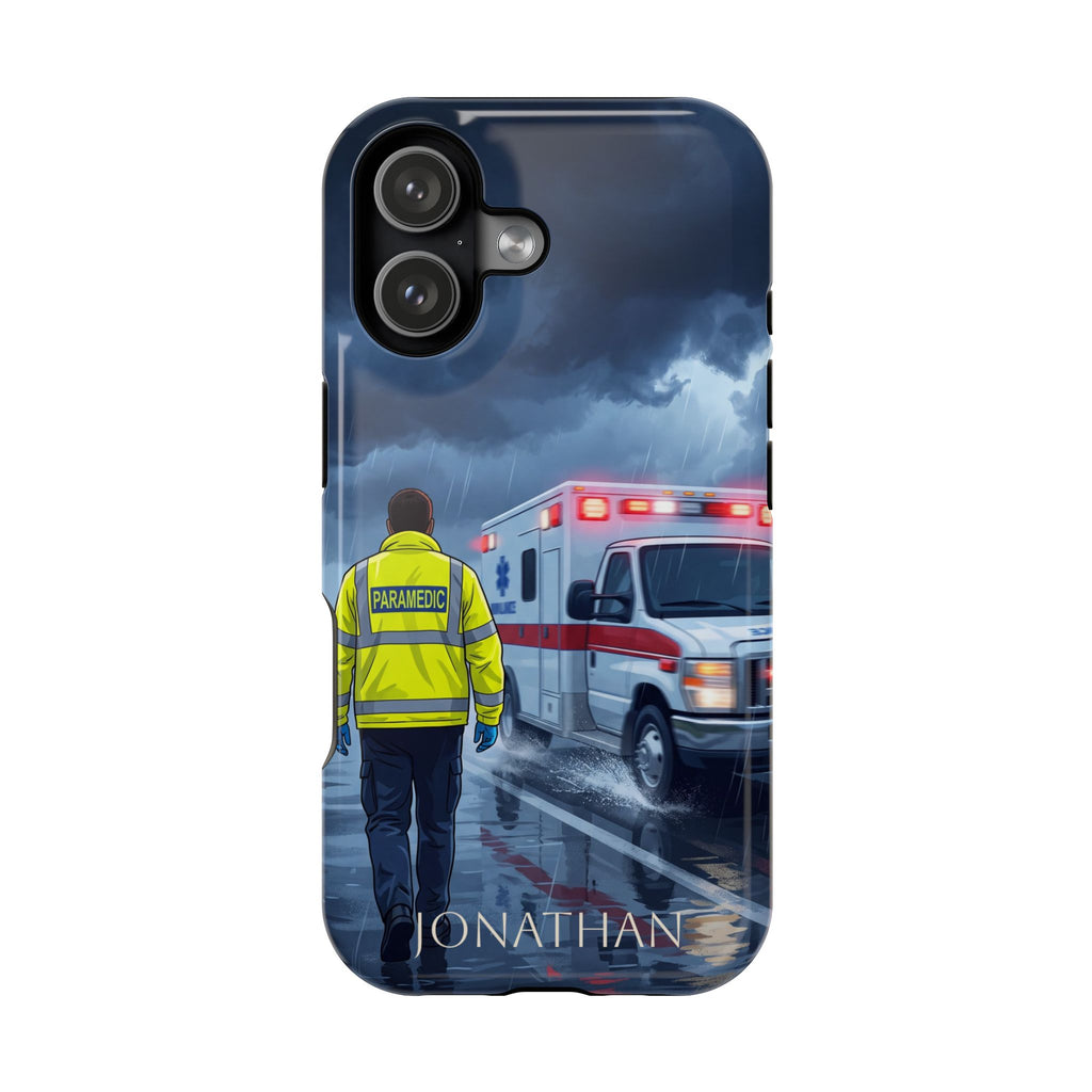 Personalized EMS Storm Phone Case — Wireless Charging Cover