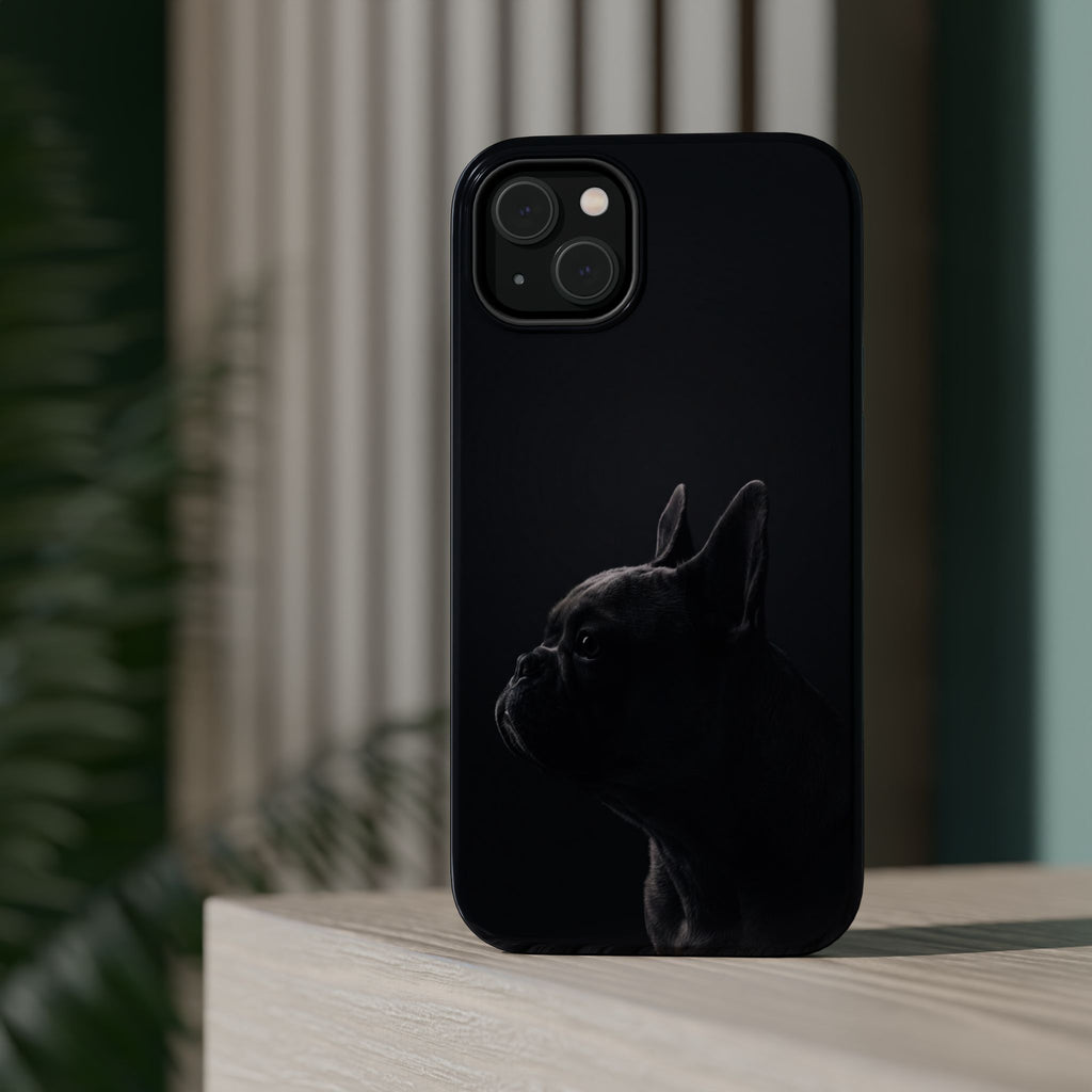 French Bulldog Phone Case — Impact-Resistant Wireless Charging Cover