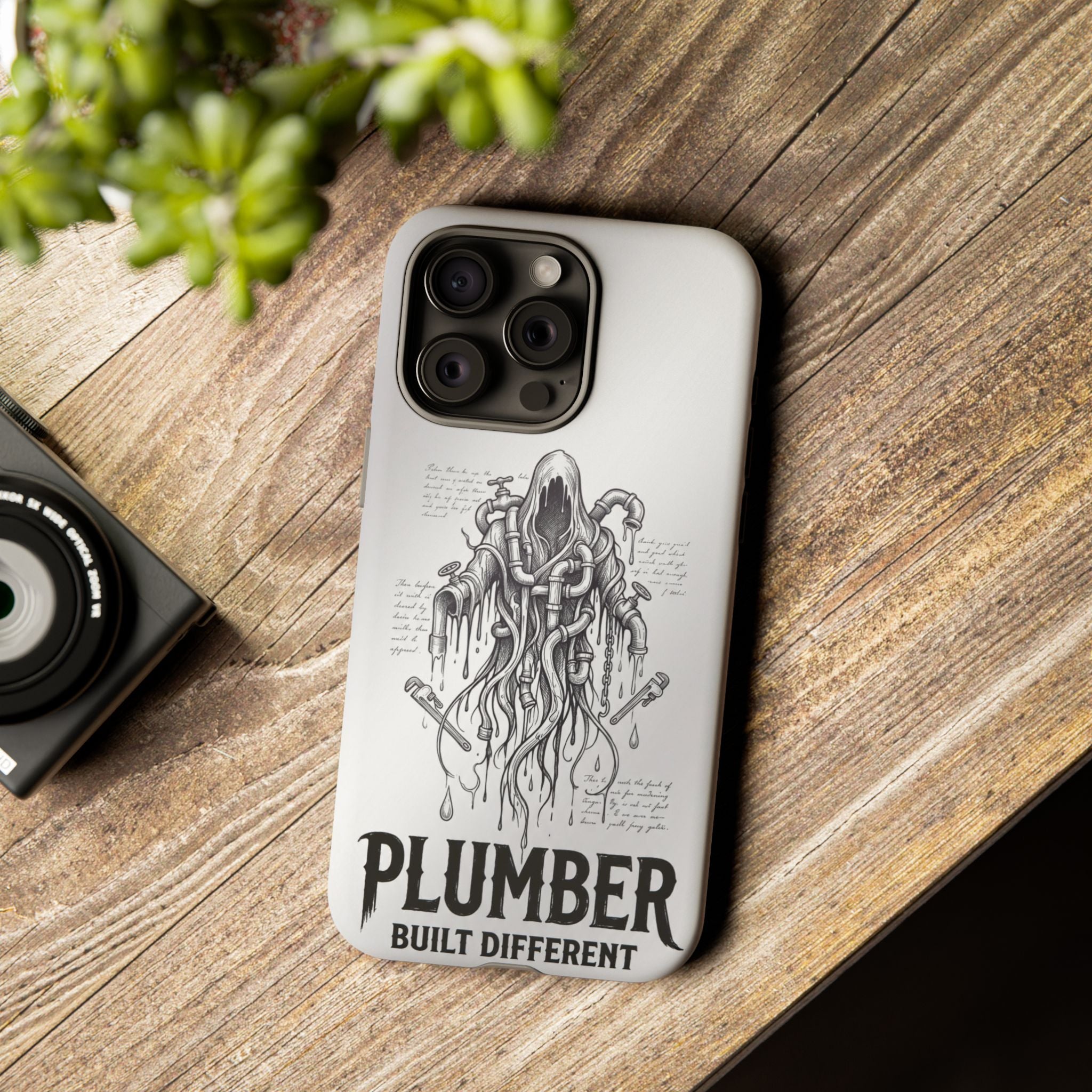 Gothic Pipe Wraith Plumber Phone Case - Samsung & iPhone Series