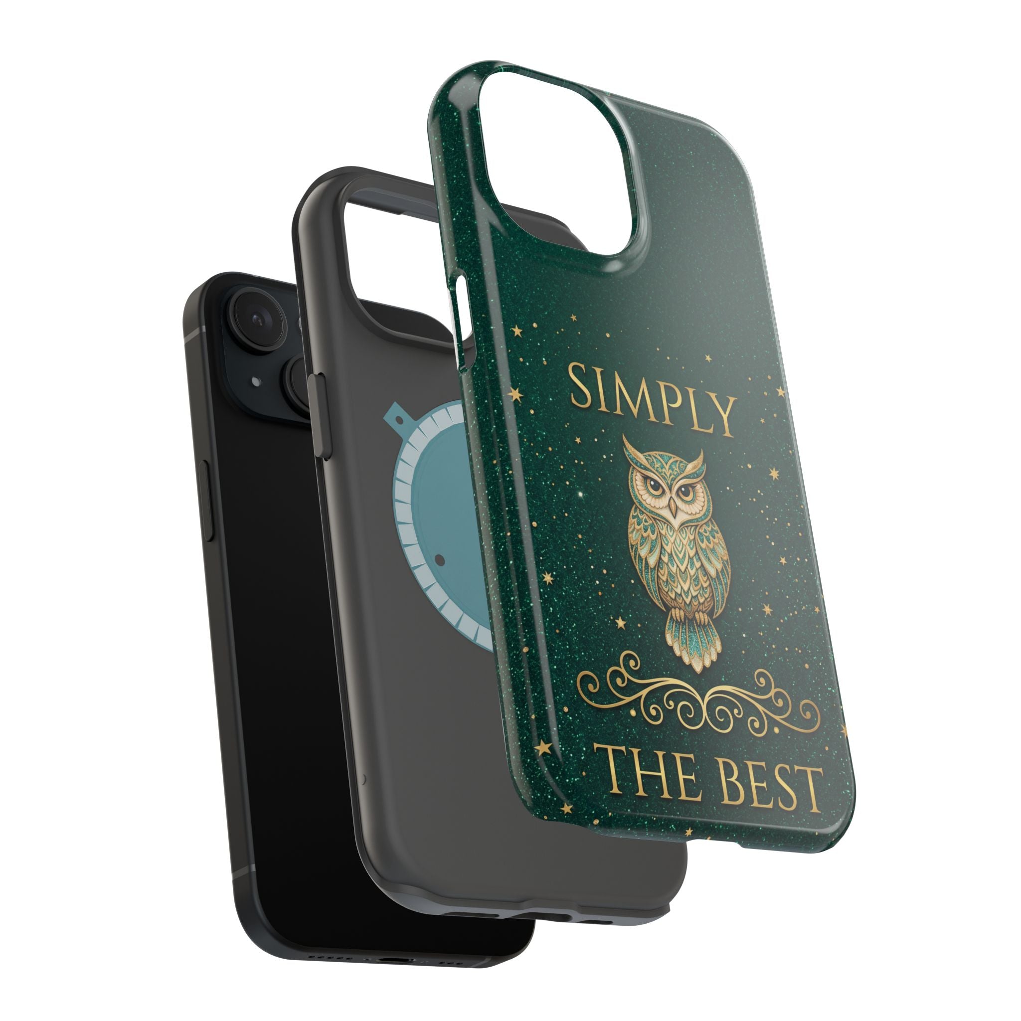 Simply The Best Wise Owl Phone Case — Wireless Charging Cover