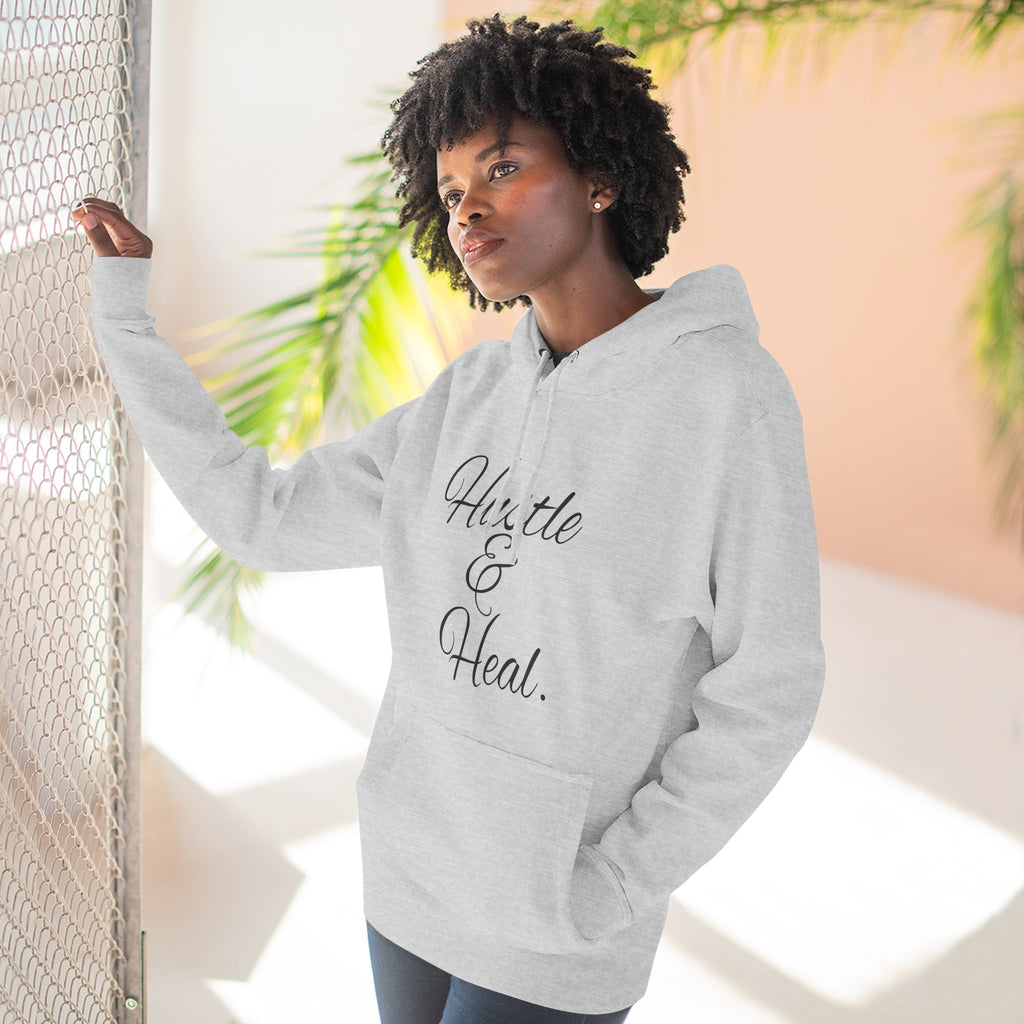 Nurse Hoodie | Hustle and Heal | Unisex Comfortable Pullover for Passionate Nurses and Medical Workers