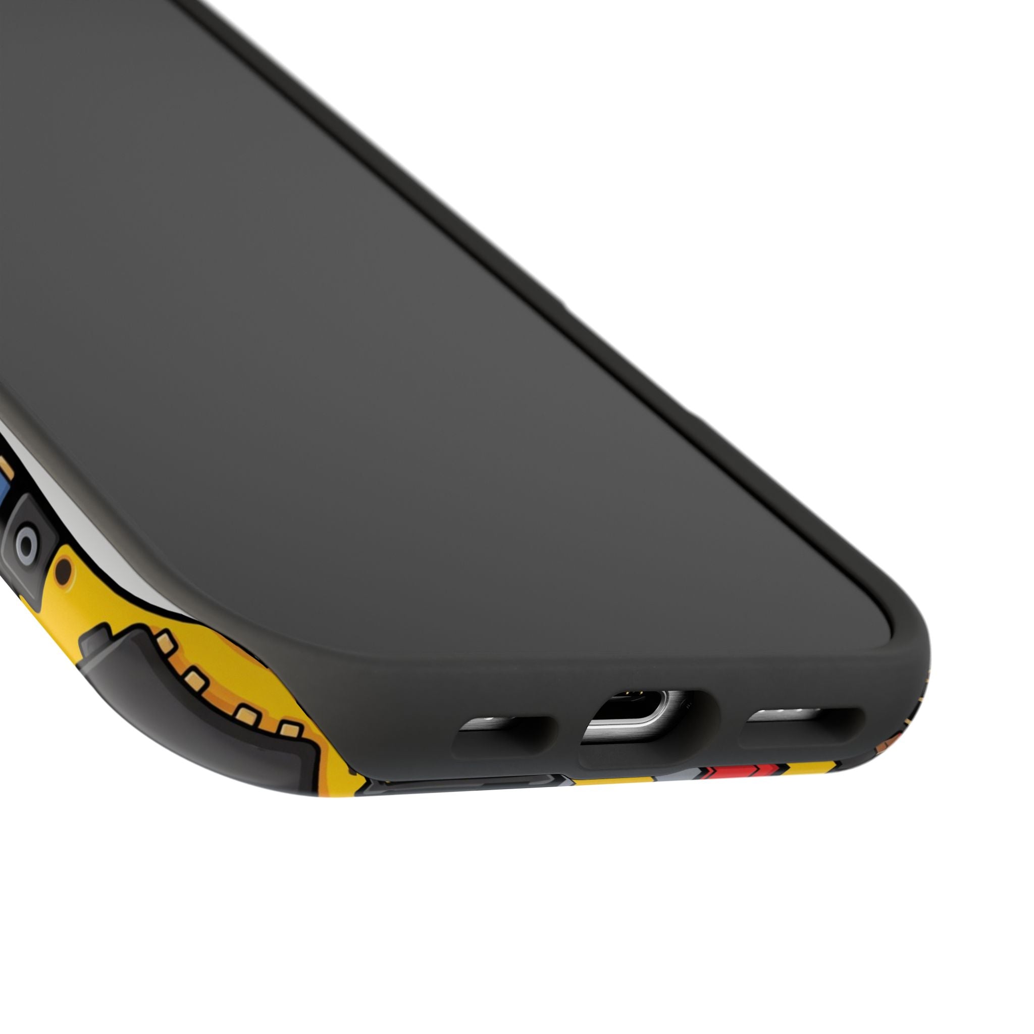 Voltage Board Phone Case — Yellow Circuit Wireless Charging Cover