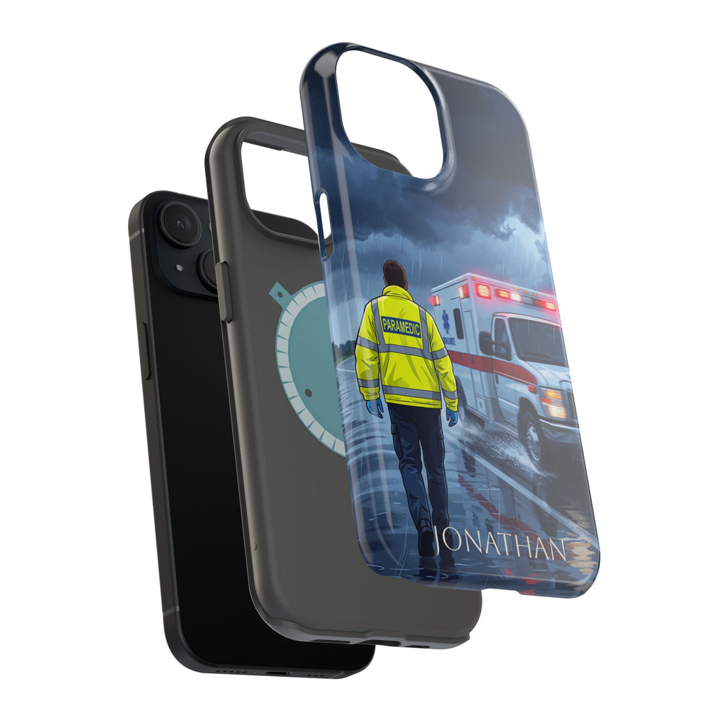 Personalized EMS Storm Phone Case — Wireless Charging Cover
