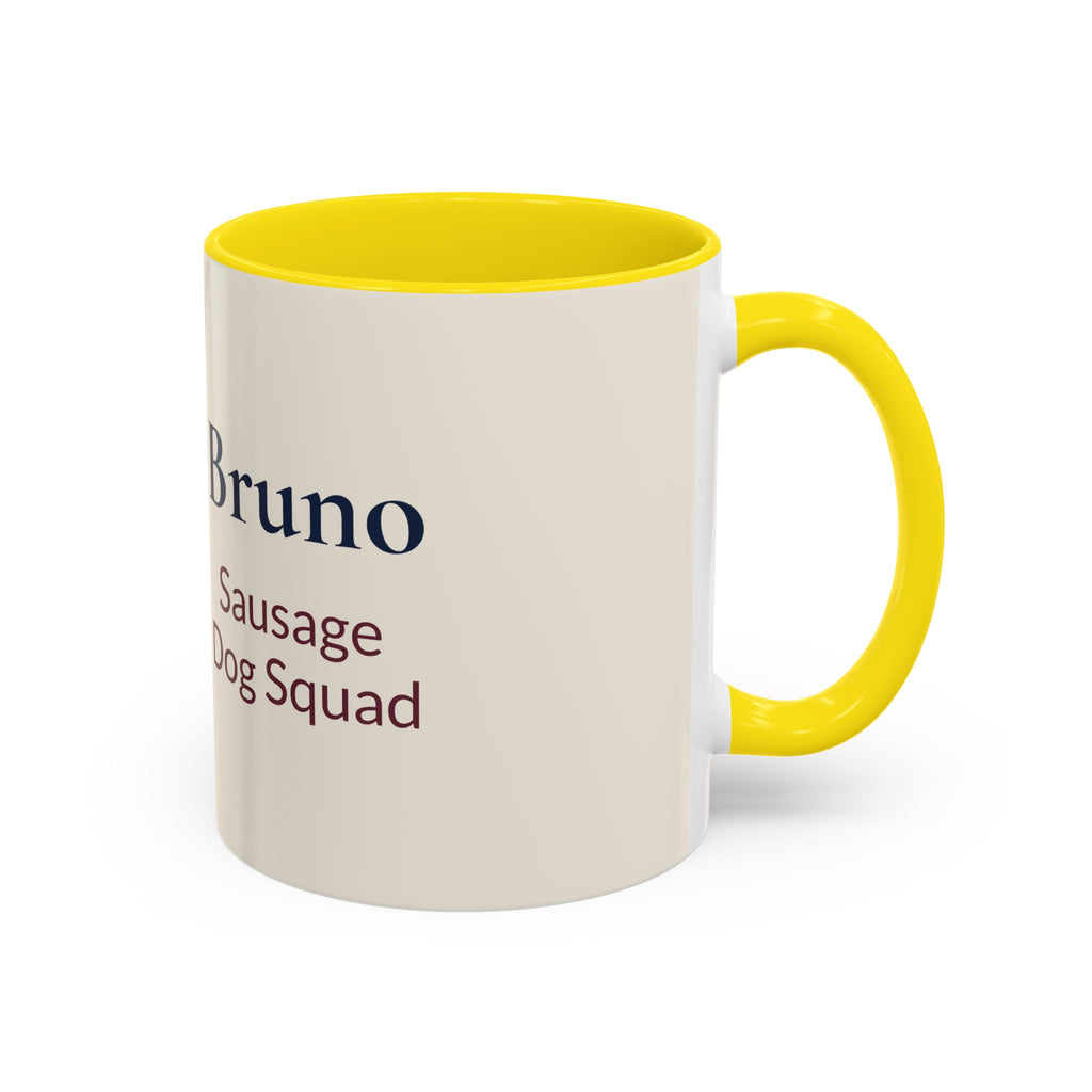 Personalized Dachshund Mug | Custom Name Coffee Mug | Sausage Dog Gift | Wiener Dog Lover