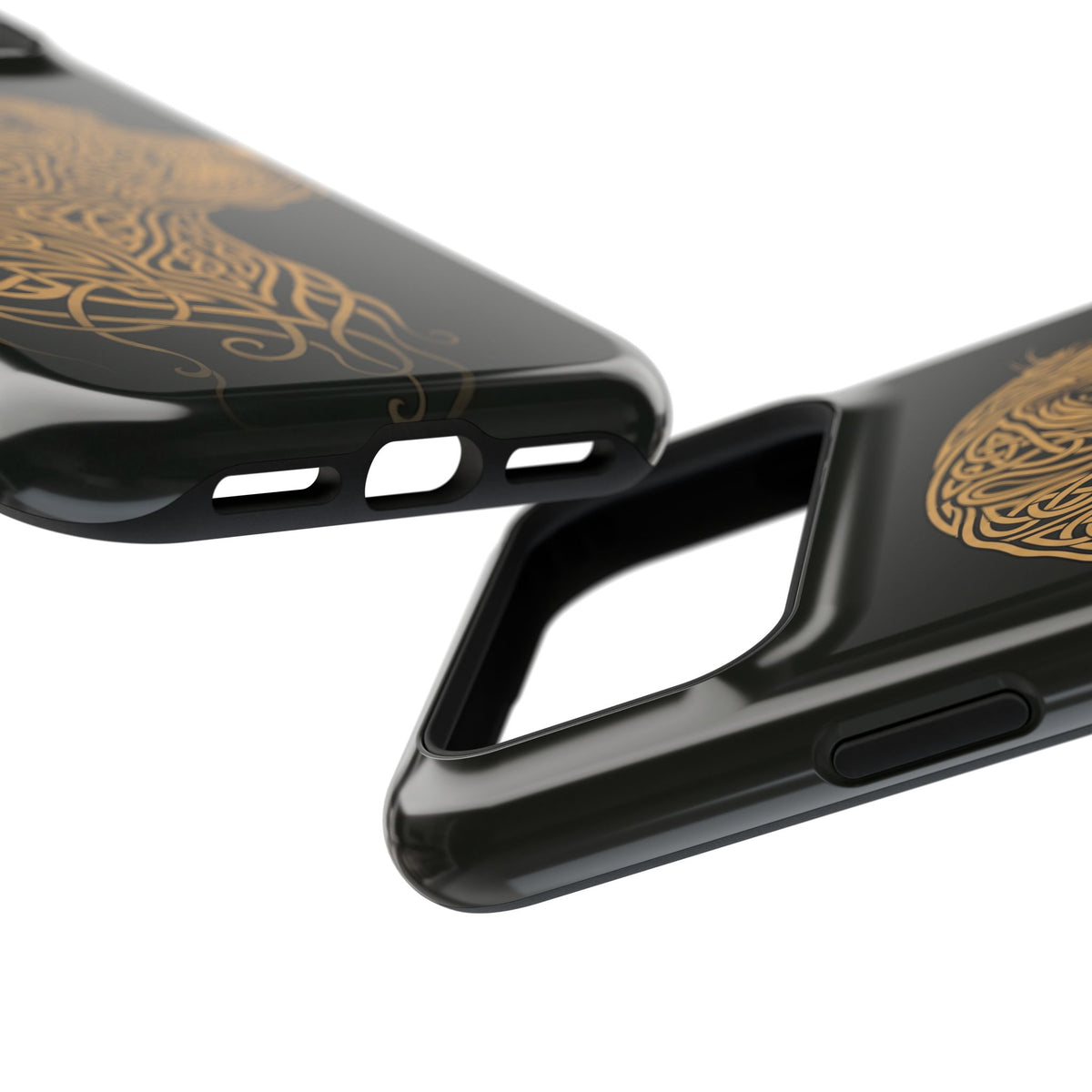 Celtic Knotwork Labrador Phone Case — Tough Magnetic Case with Wireless Charging