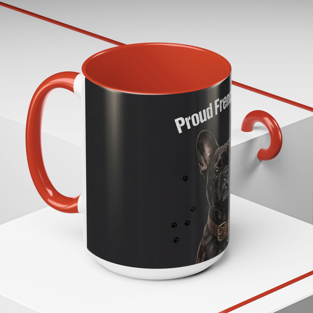 Proud Frenchie Dad Mug | French Bulldog Lover Gift | Dog Dad Coffee Mug
