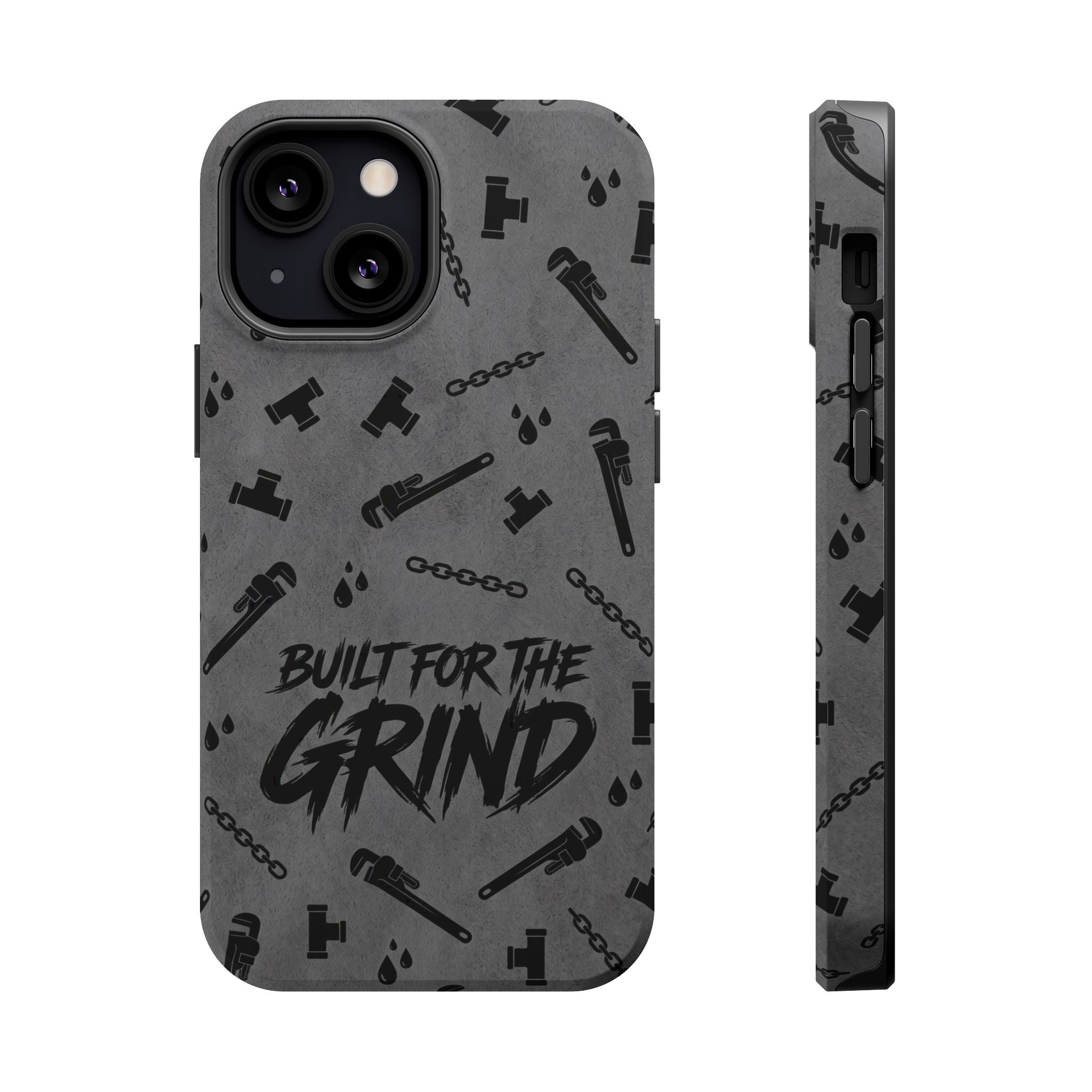 Built for the Grind Phone Case — Plumber Tools Wireless Charging Cover