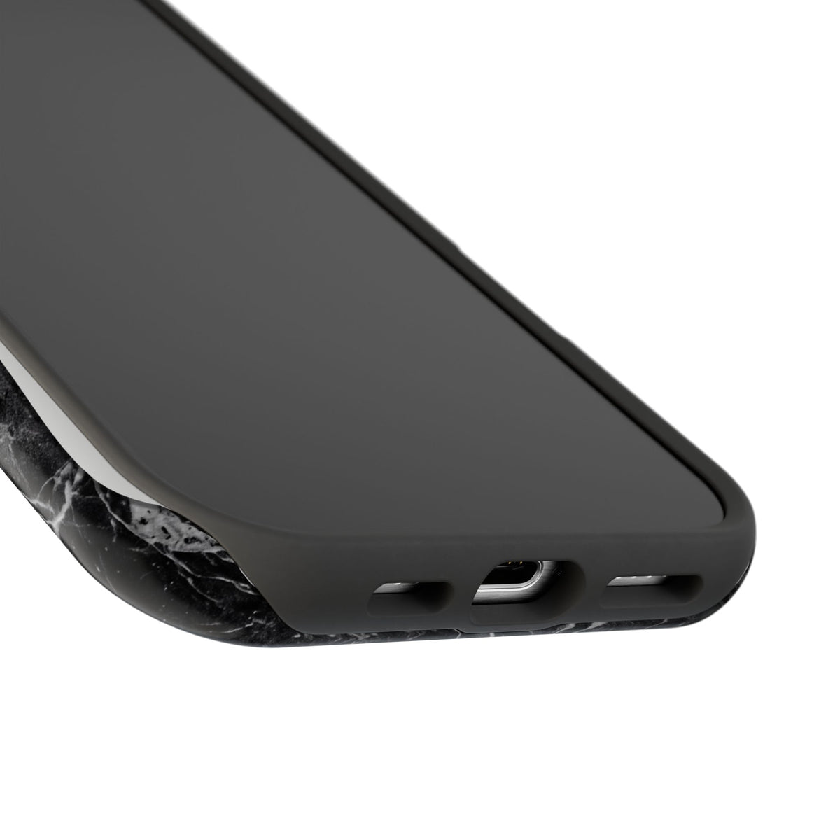 Paramedic/EMT Marble Phone Case — Magnetic Wireless Charging Cover