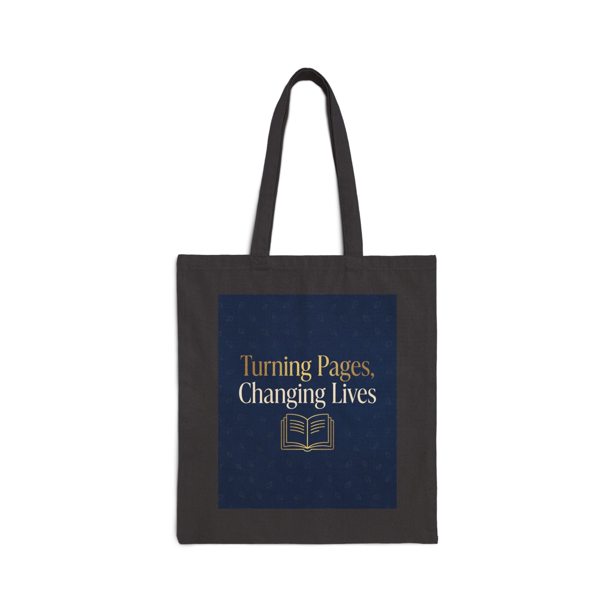 Turning Pages Changing Lives | Teacher Tote Bag | Teacher Gift, Literacy Teacher, Educator Appreciation