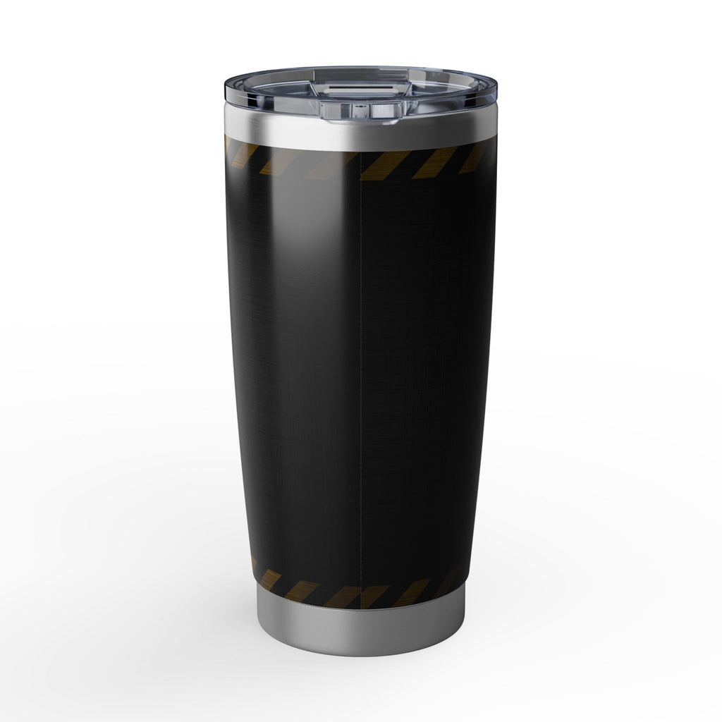Personalized Plumber Mascot Tumbler – Custom Name Industrial Design 20 oz