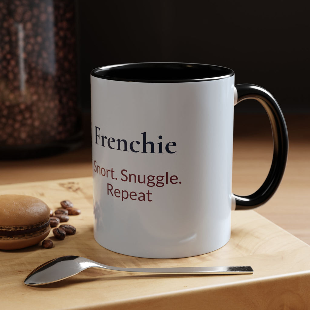 Personalized Frenchie Mug | Custom Name Mug | French Bulldog Gift | Frenchie Lover Coffee Cup