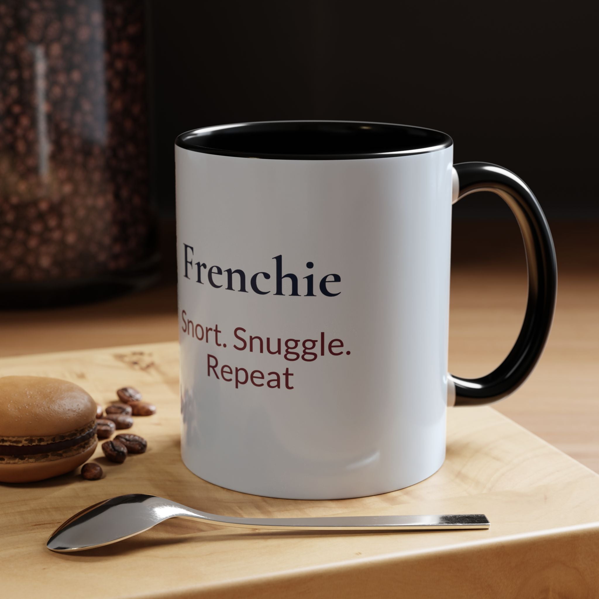 Personalized Frenchie Mug | Custom Name Mug | French Bulldog Gift | Frenchie Lover Coffee Cup