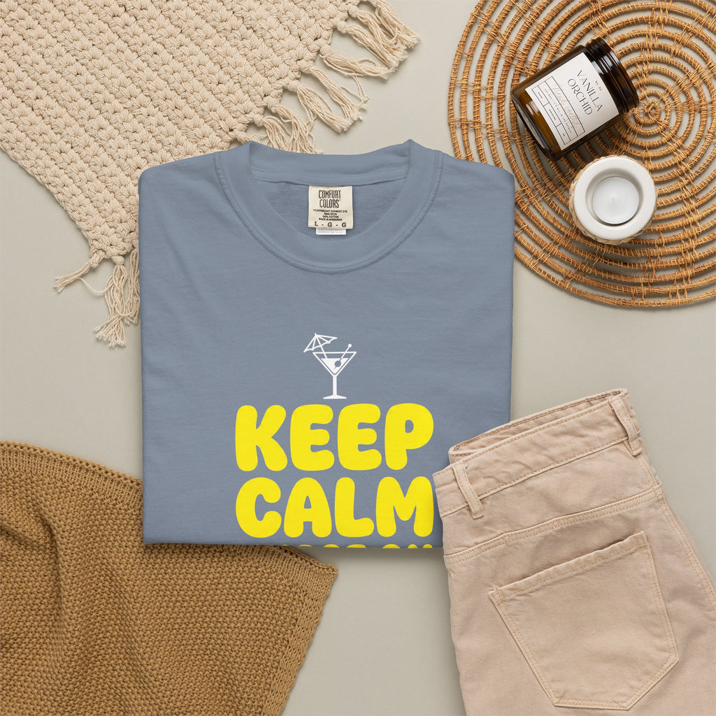 Nurse T-Shirt - "Keep Calm Nurse On" Funny Nursing Quote Unisex Tee, Nurse Appreciation Gift