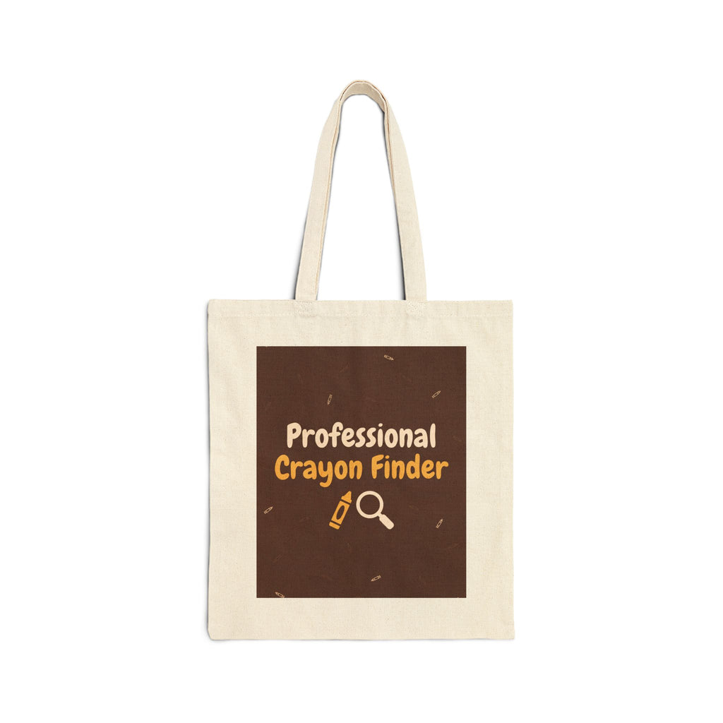 Professional Crayon Finder | Teacher Tote Bag | Elementary Teacher Gift