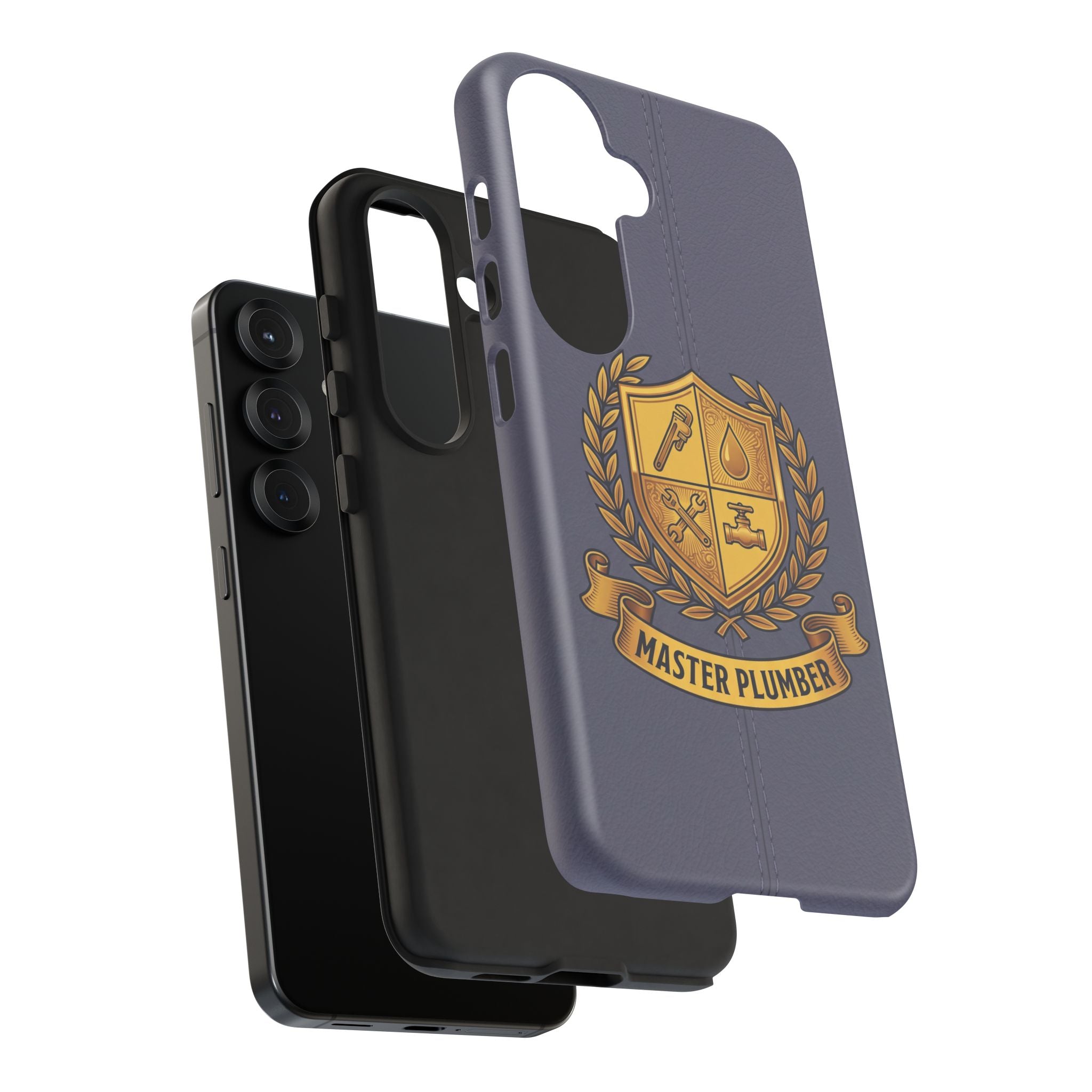 Master Plumber Slate Crest Phone Case - Samsung & iPhone Series
