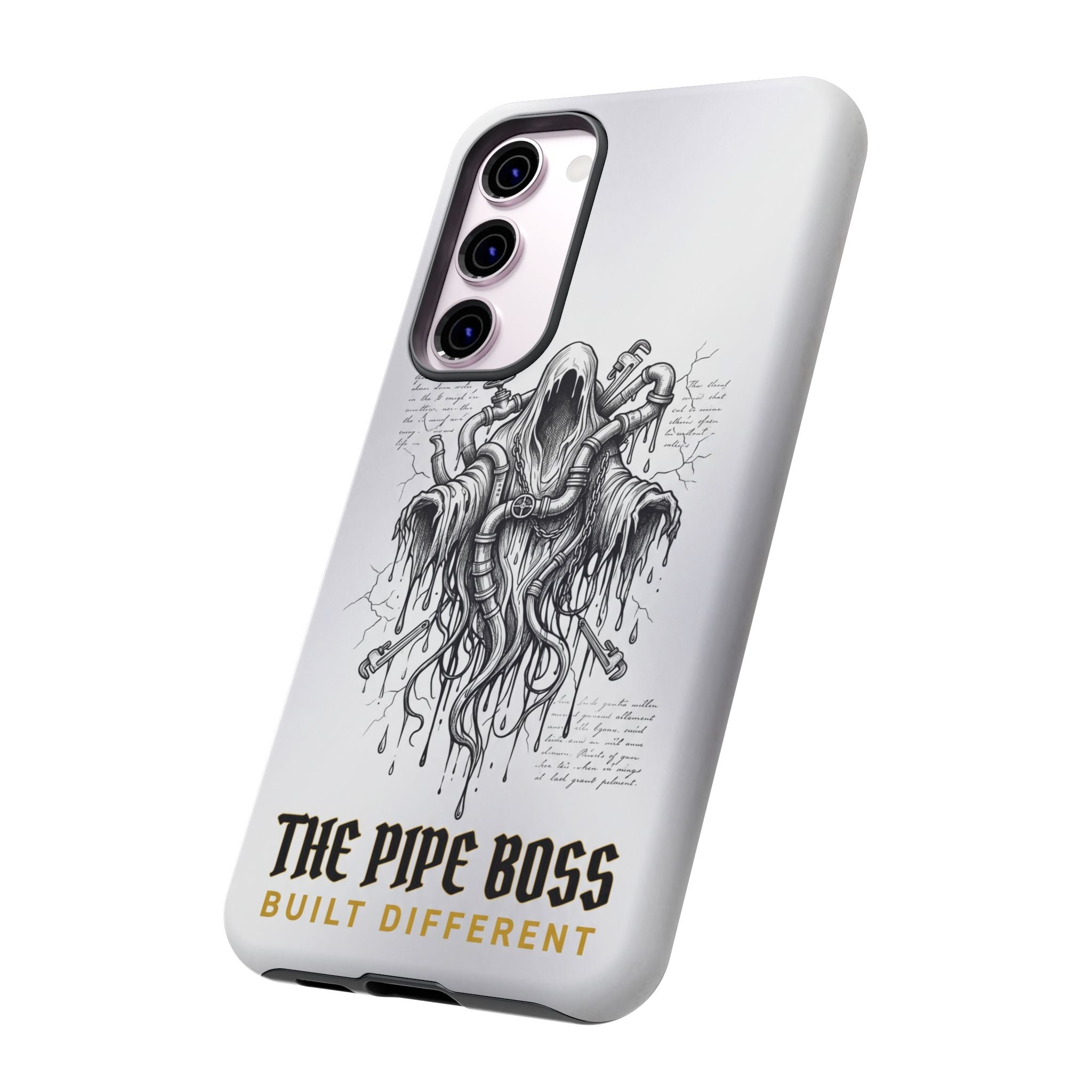 The Pipe Boss Gothic Plumber Phone Case - Samsung & iPhone Series