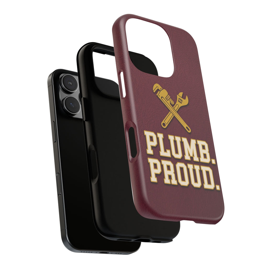 Plumb. Proud. Varsity Print Phone Case - Samsung & iPhone Series