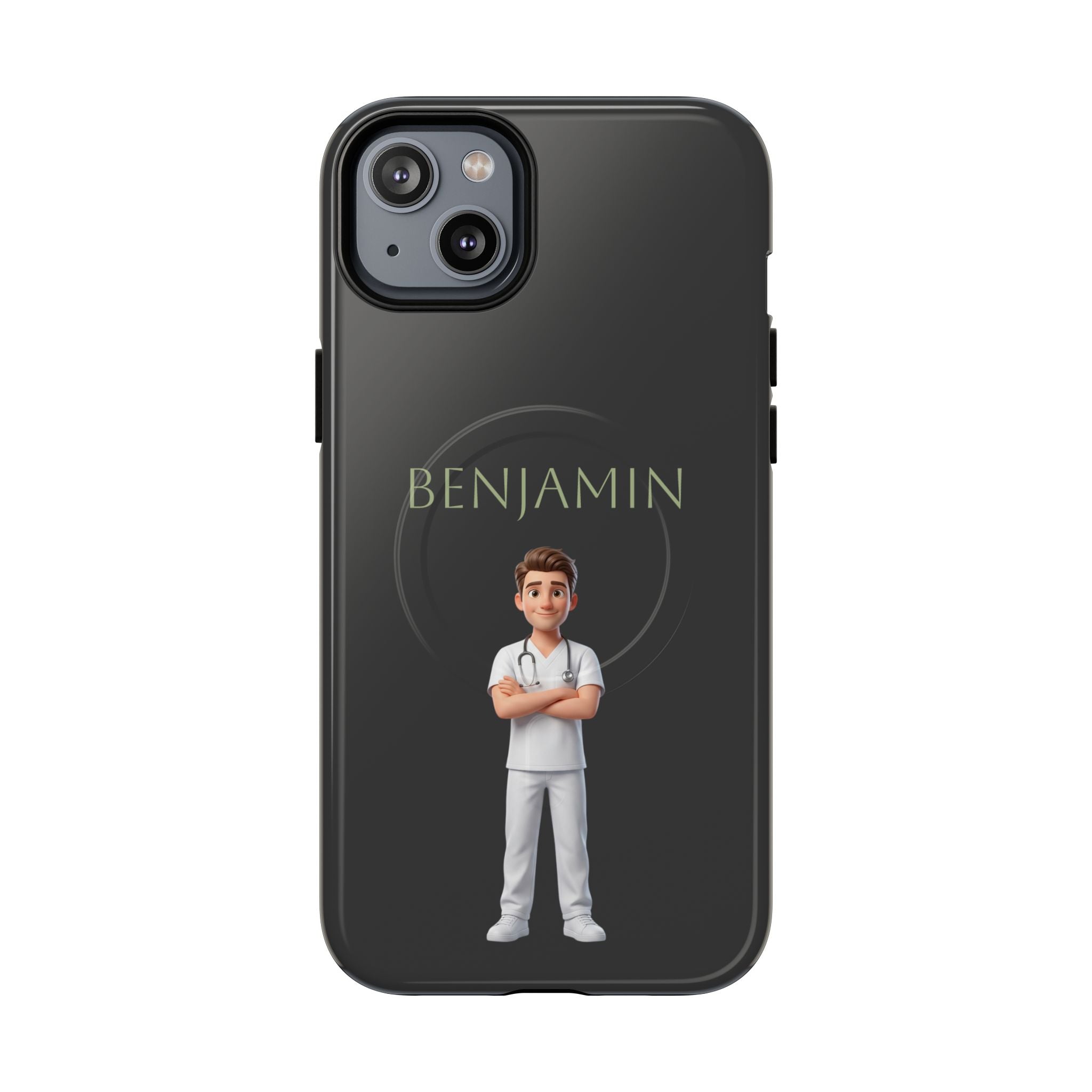 Personalized Nurse Phone Case | MagSafe Compatible, Custom Name iPhone Case