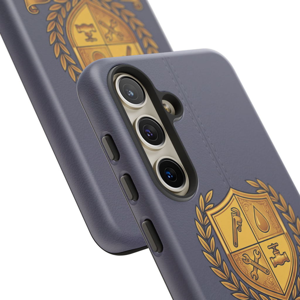Master Plumber Slate Crest Phone Case - Samsung & iPhone Series