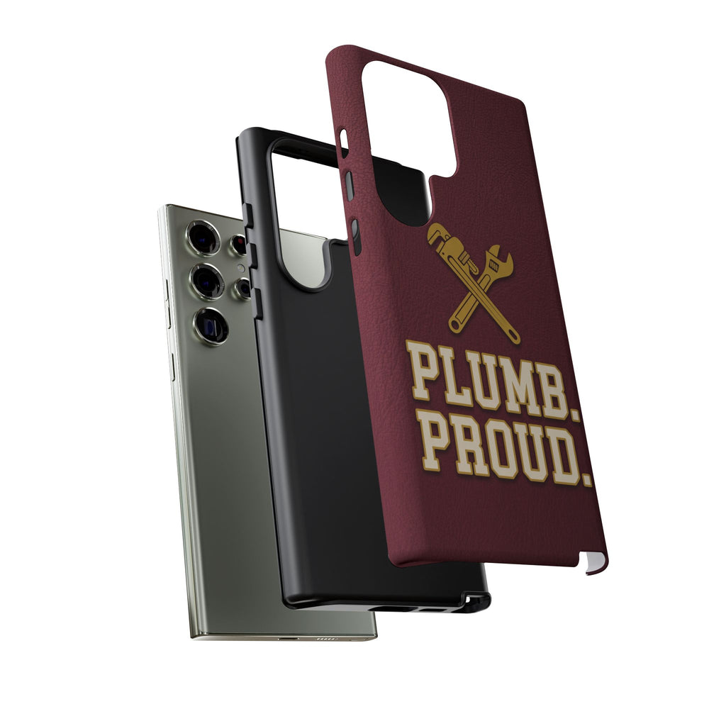 Plumb. Proud. Varsity Print Phone Case - Samsung & iPhone Series