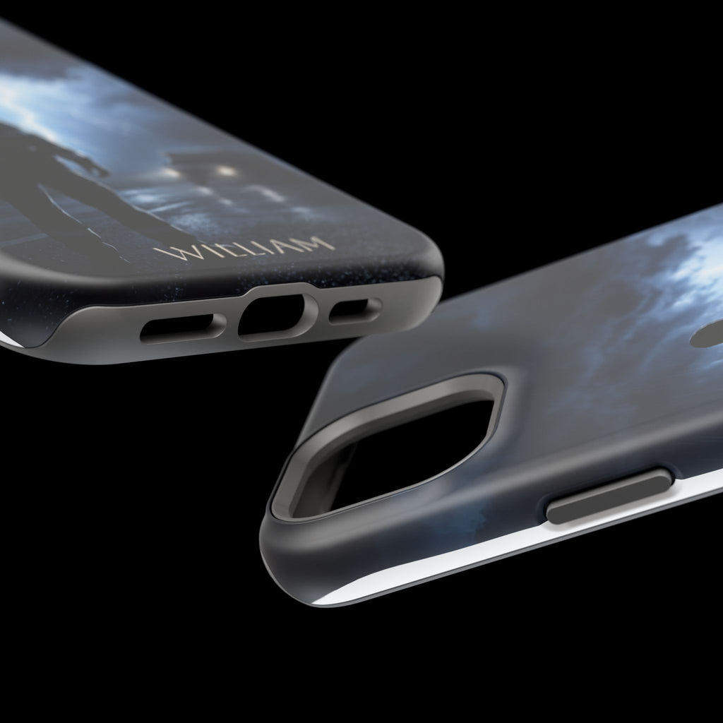 Personalized Lightning Storm EMS Phone Case — Wireless Charging Cover