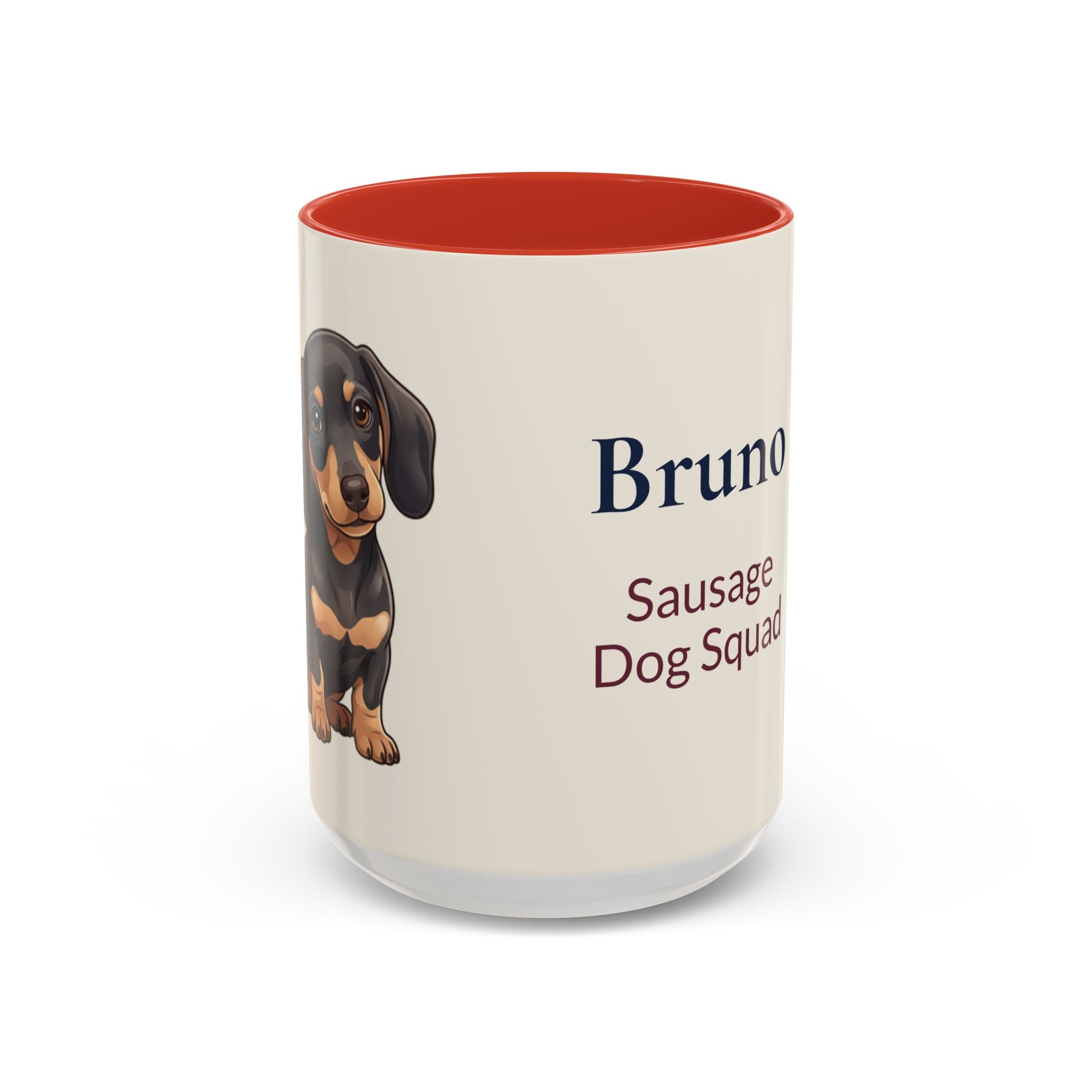 Personalized Dachshund Mug | Custom Name Coffee Mug | Sausage Dog Gift | Wiener Dog Lover
