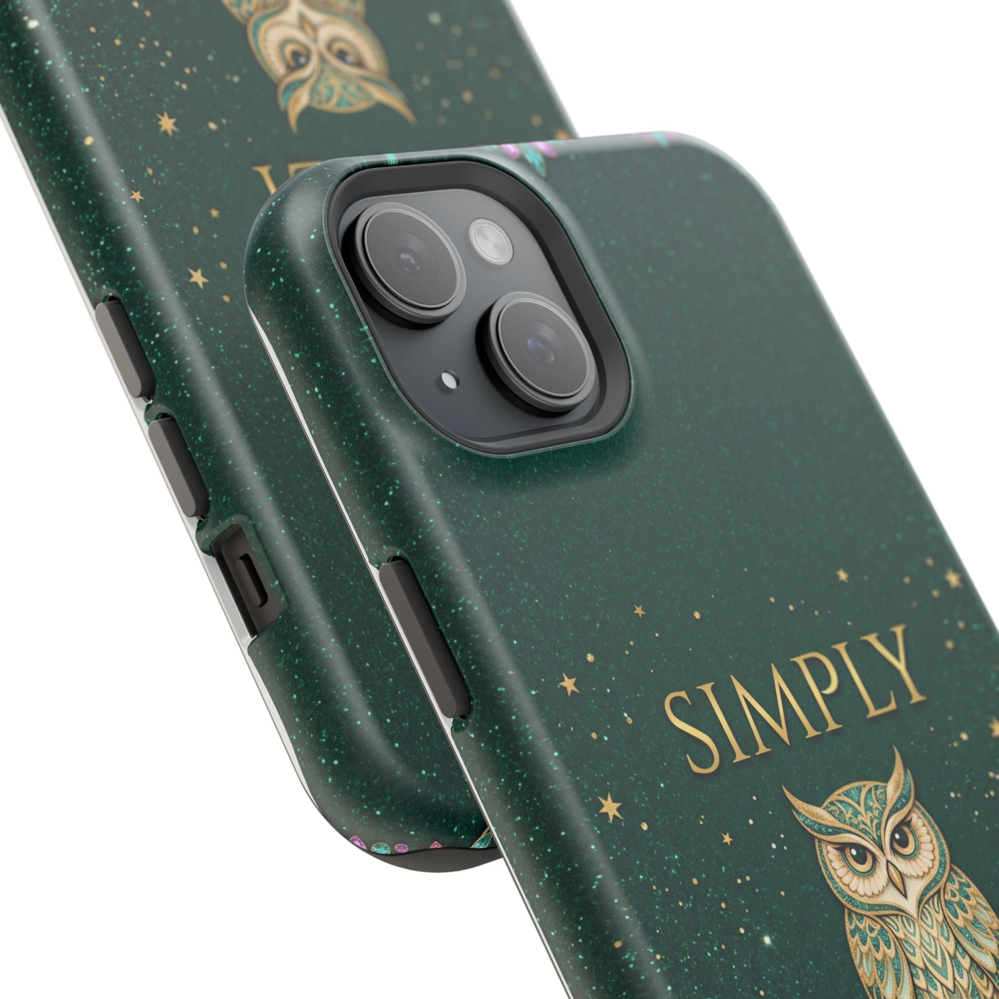 Simply The Best Wise Owl Phone Case — Wireless Charging Cover