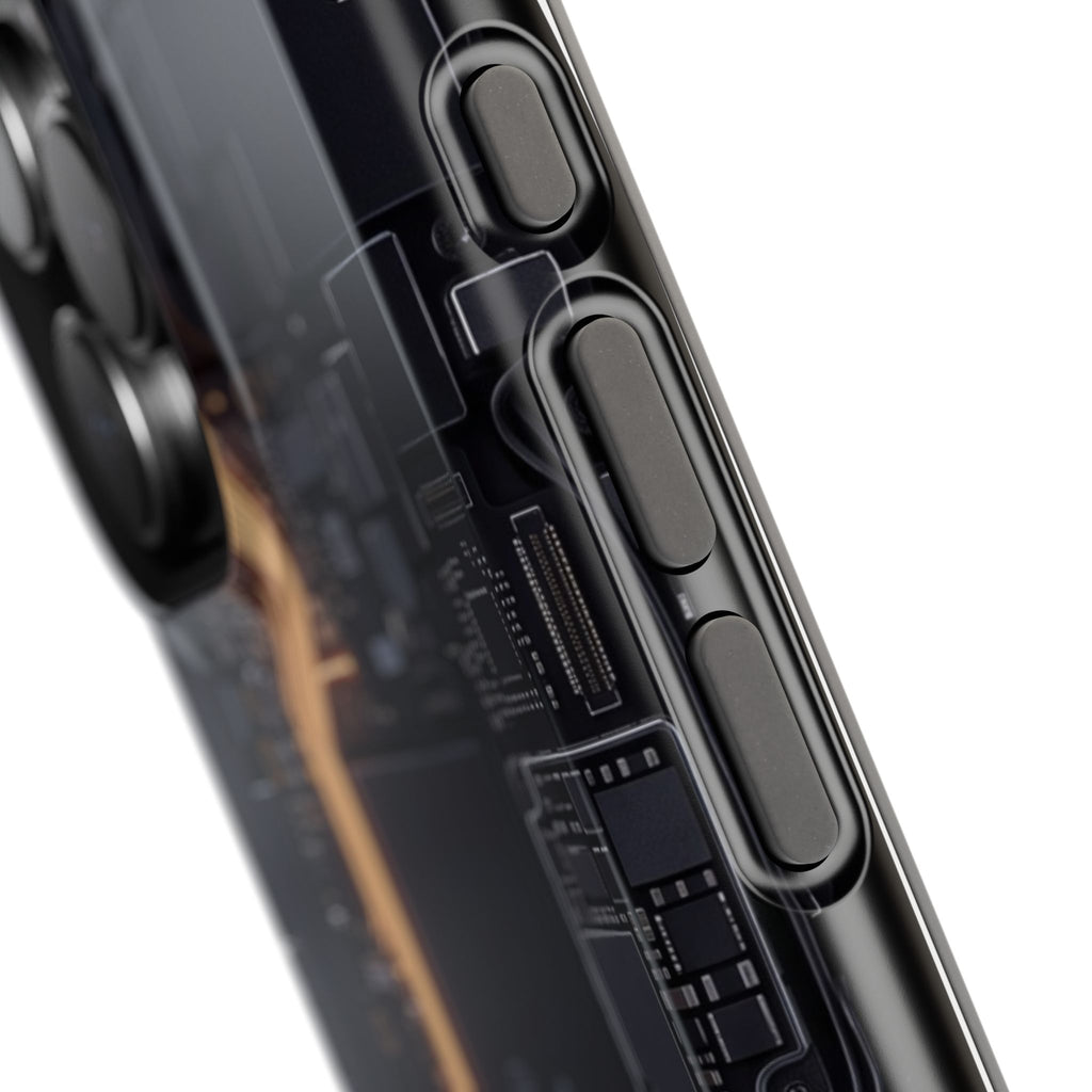 Electrician Circuit Bolt Phone Case — Impact-Resistant Wireless Charging Cover