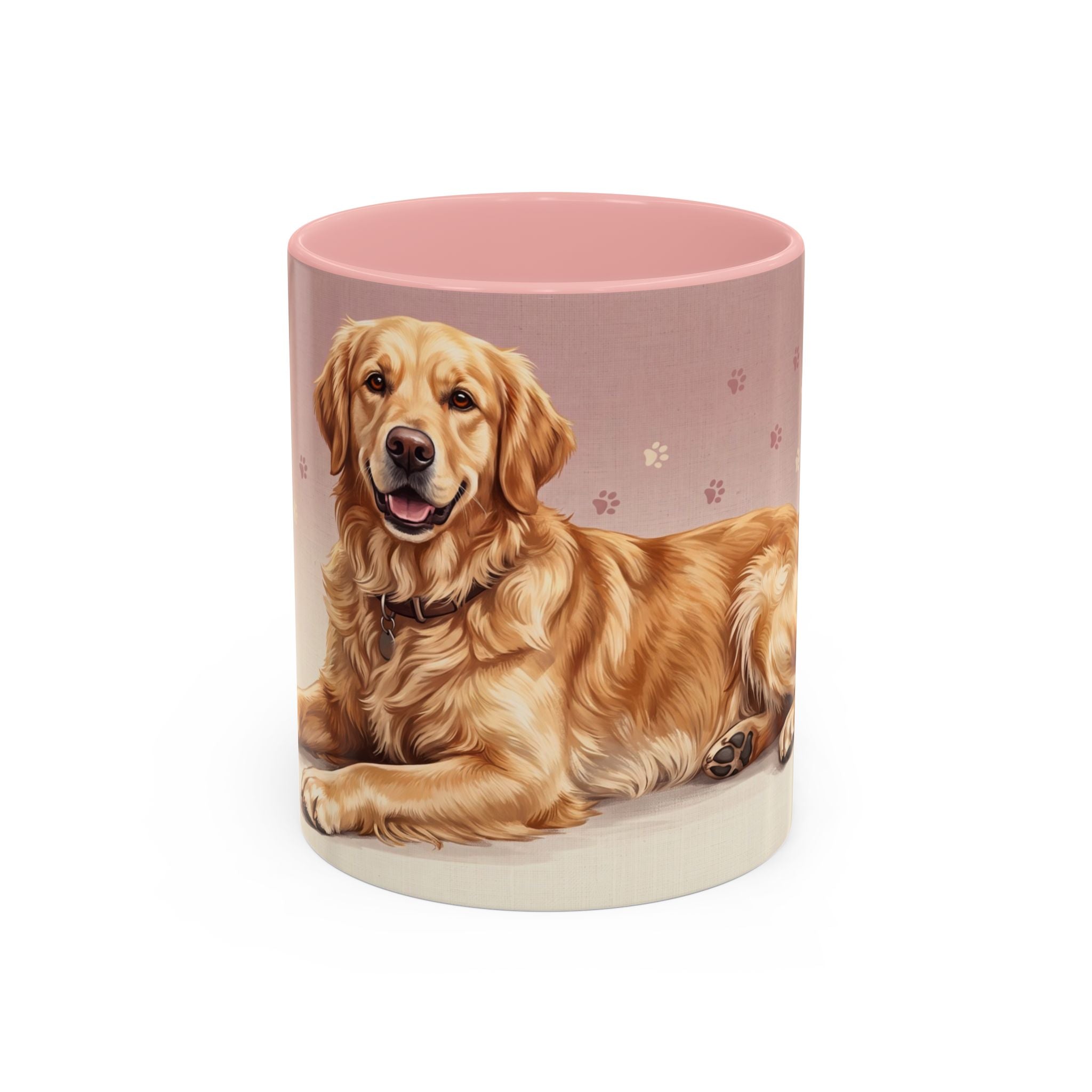 Golden Retriever Lying Down Mug | Golden Retriever Lover Gift | Cute Dog Coffee Mug