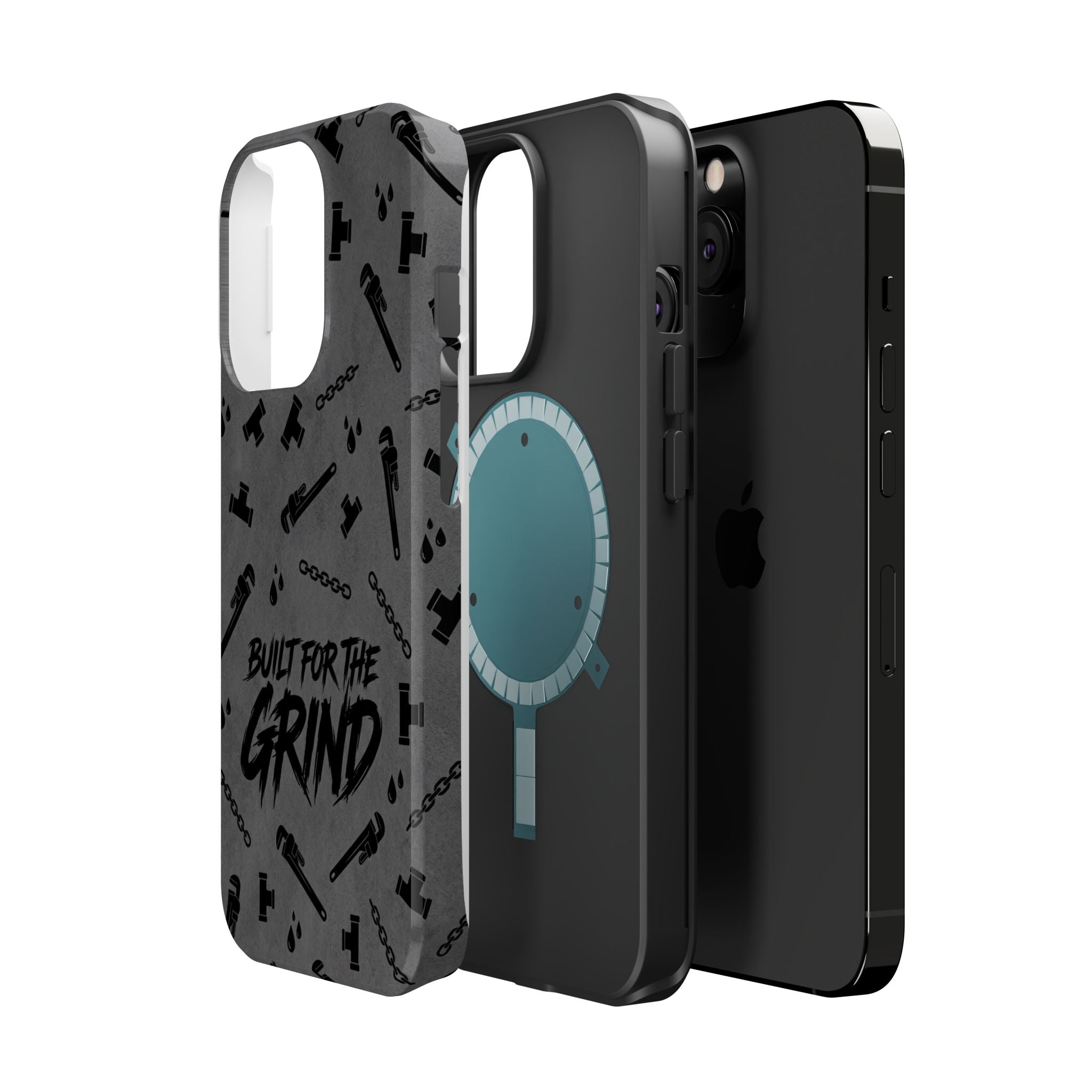 Built for the Grind Phone Case — Plumber Tools Wireless Charging Cover