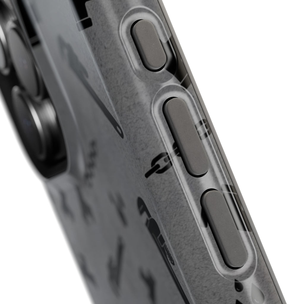 Built for the Grind Phone Case — Plumber Tools Wireless Charging Cover