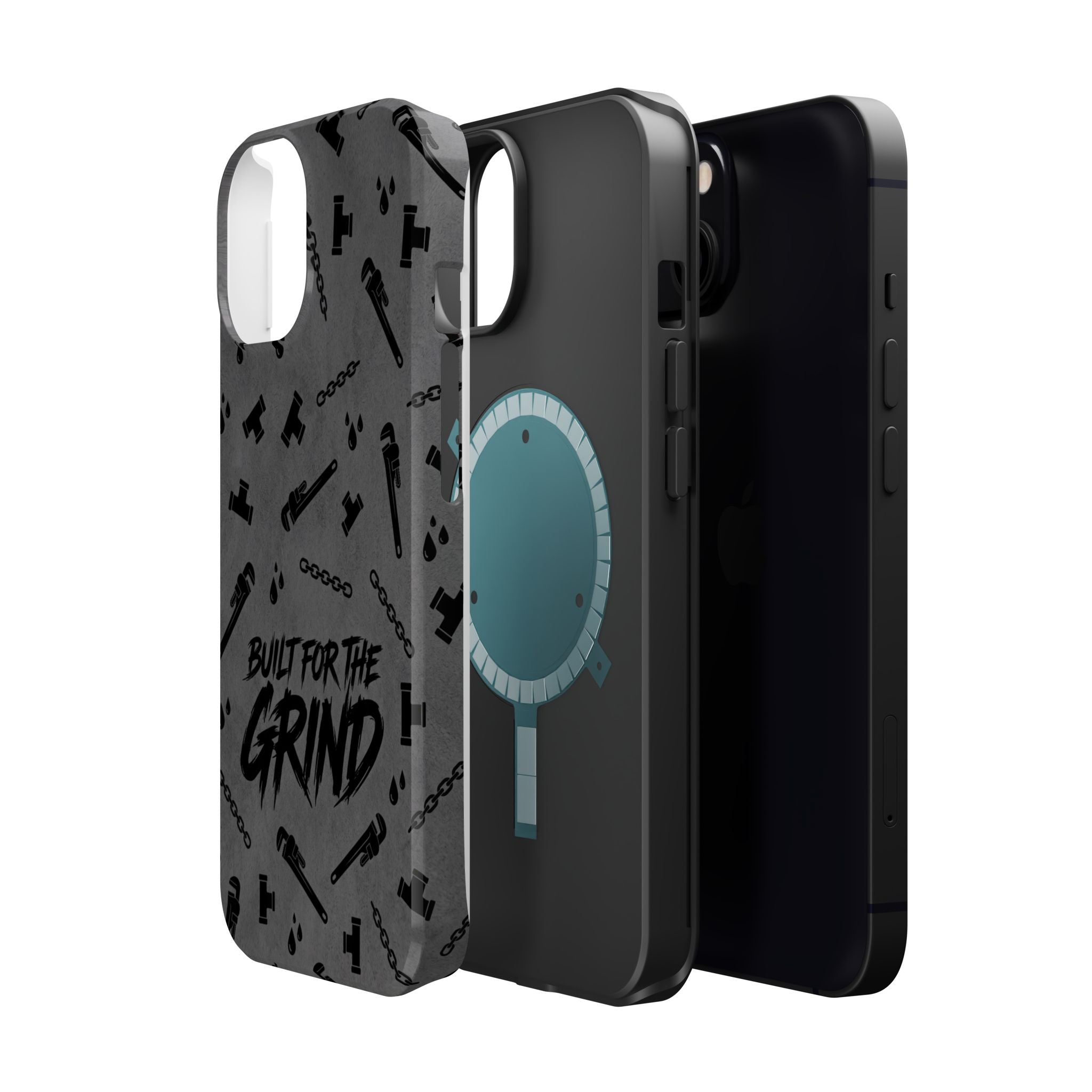 Built for the Grind Phone Case — Plumber Tools Wireless Charging Cover