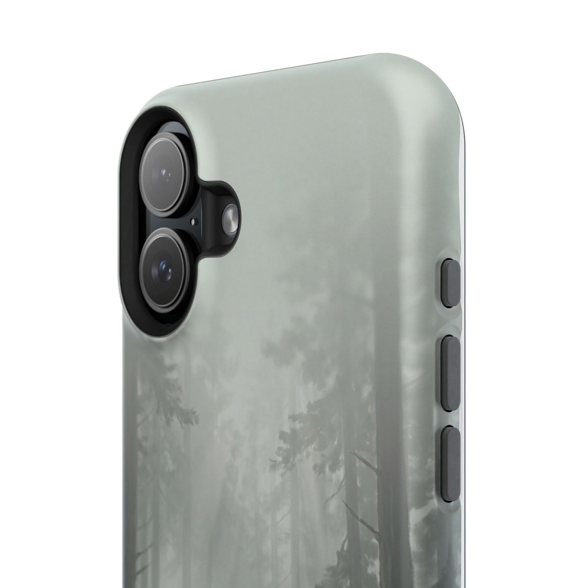 Personalized French Bulldog Misty Forest Phone Case — Wireless Charging Cover