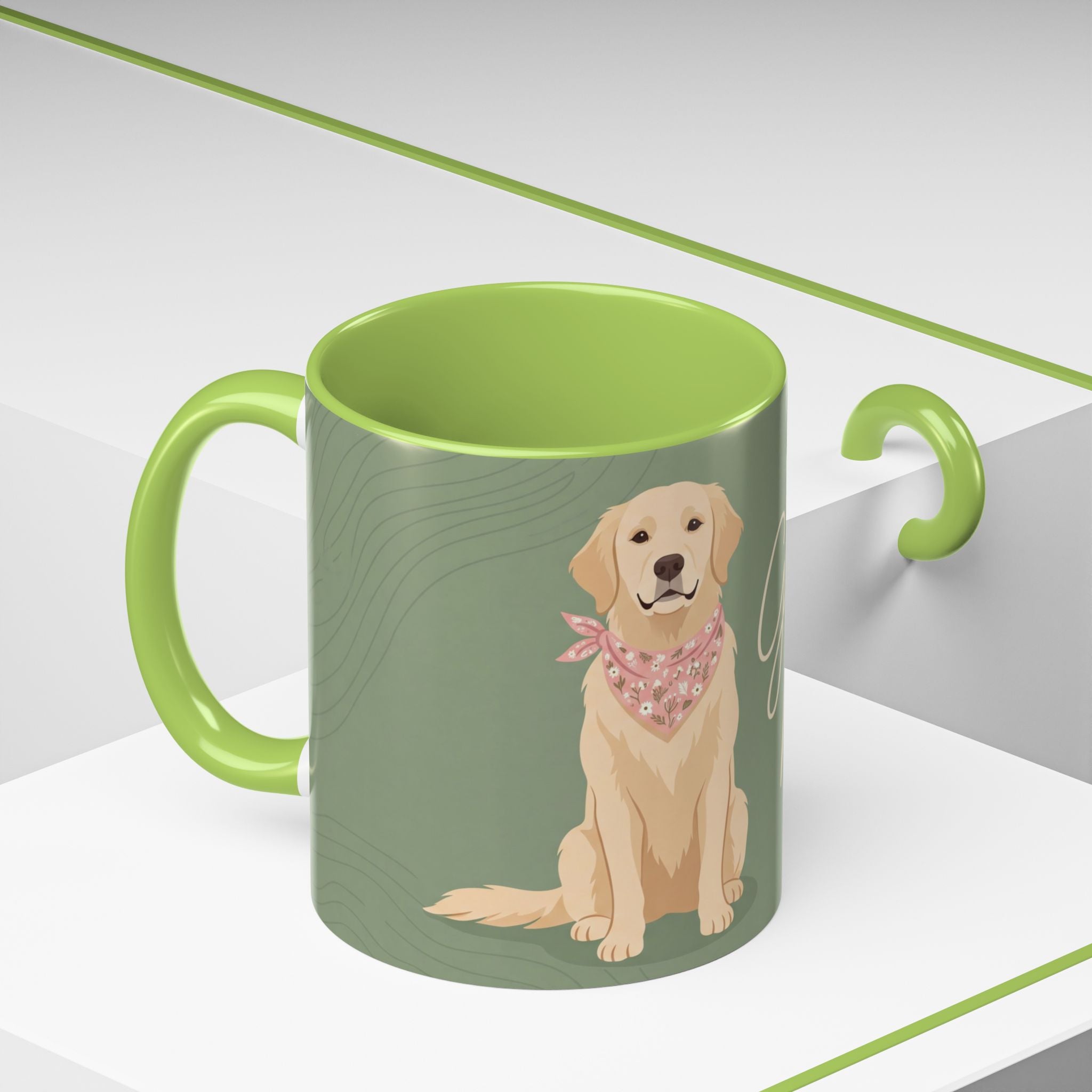Golden Mom Mug | Golden Retriever Lover Gift | Cute Dog Mom Coffee Mug