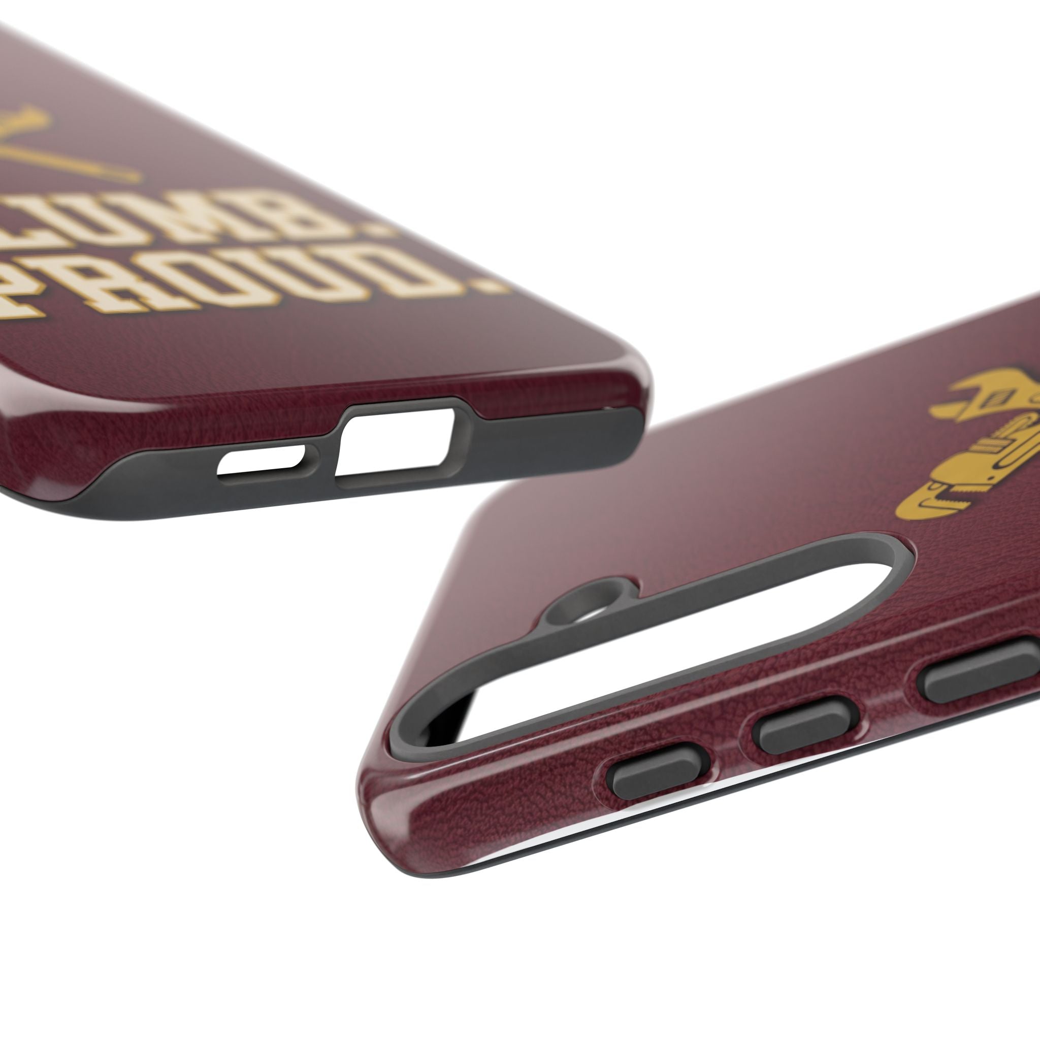 Plumb. Proud. Varsity Print Phone Case - Samsung & iPhone Series