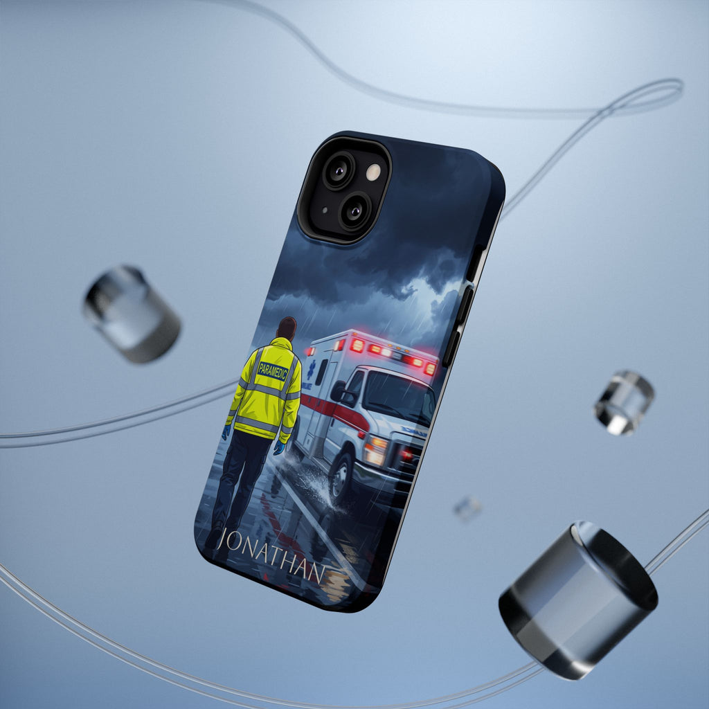 Personalized EMS Storm Phone Case — Wireless Charging Cover