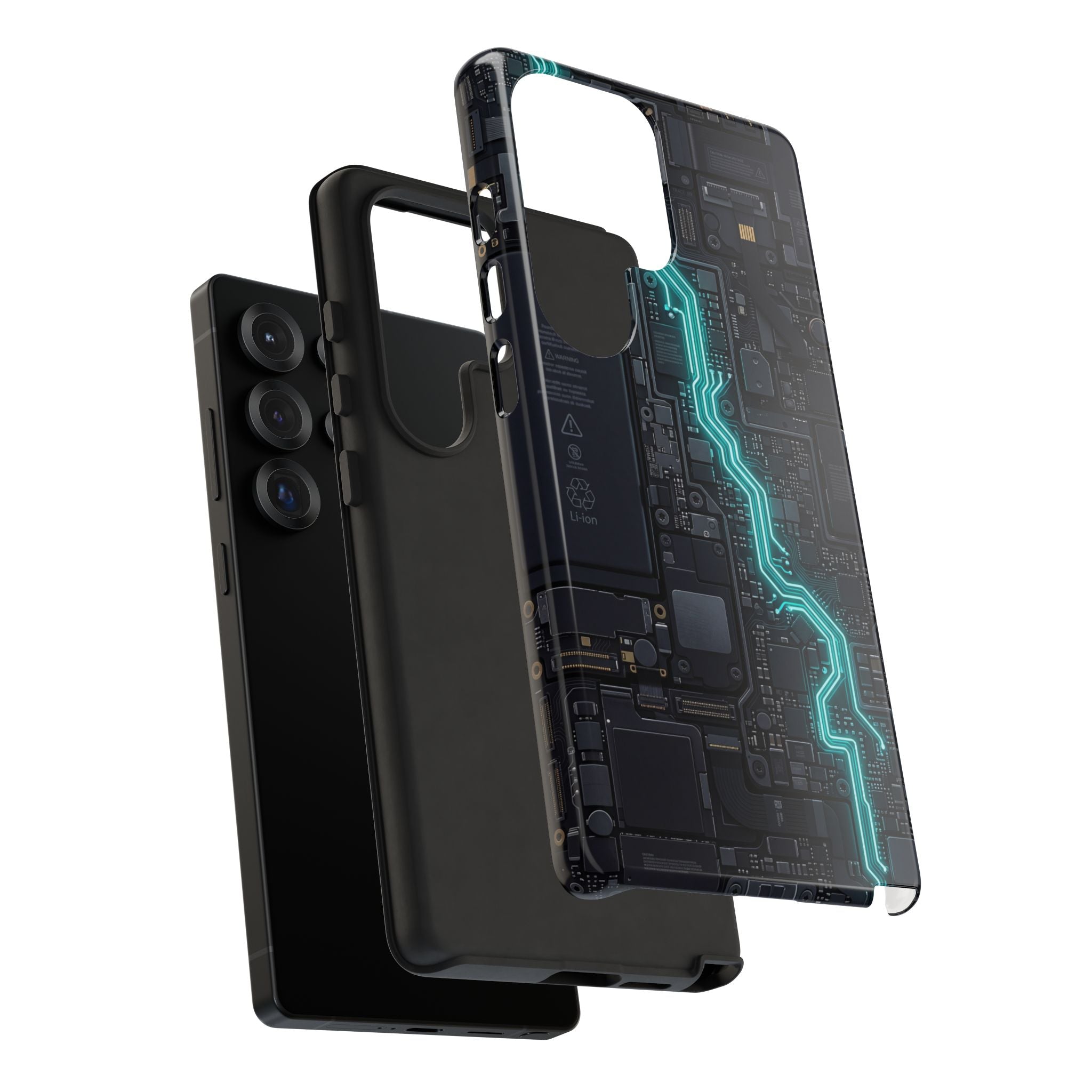 Electrician Cyan Circuit Phone Case - Samsung & iPhone Series