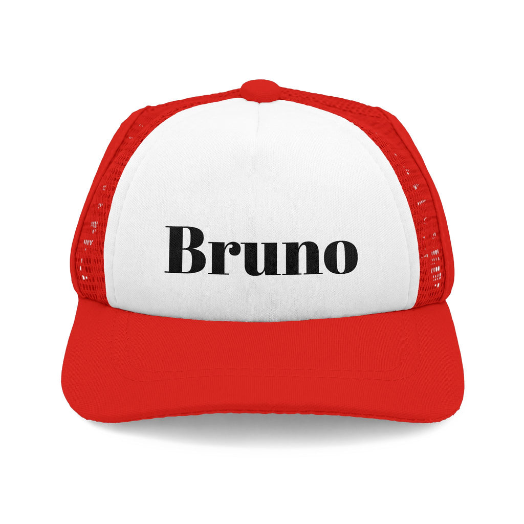 Personalized Dachshund Trucker Hat | Custom Name Dog Hat | e.g., "Bruno"