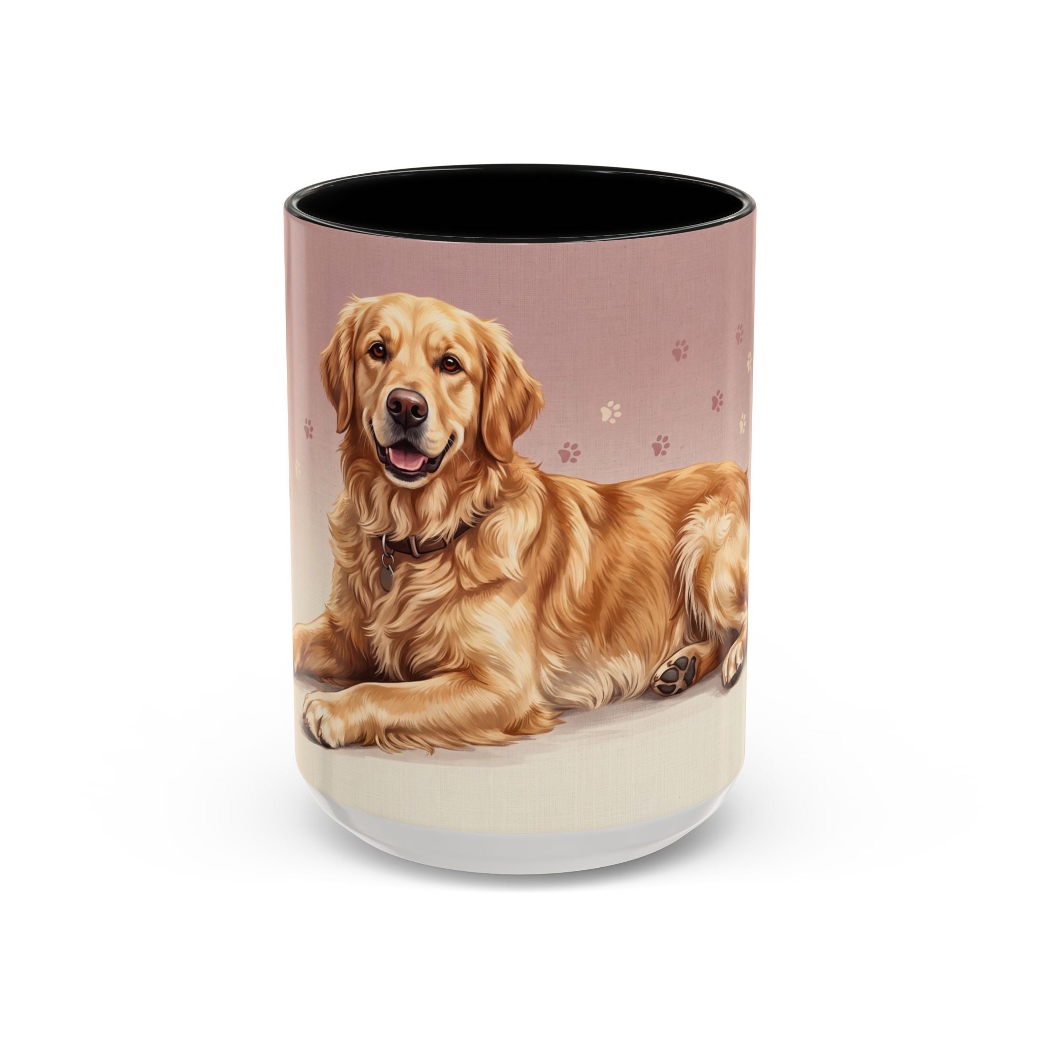 Golden Retriever Lying Down Mug | Golden Retriever Lover Gift | Cute Dog Coffee Mug