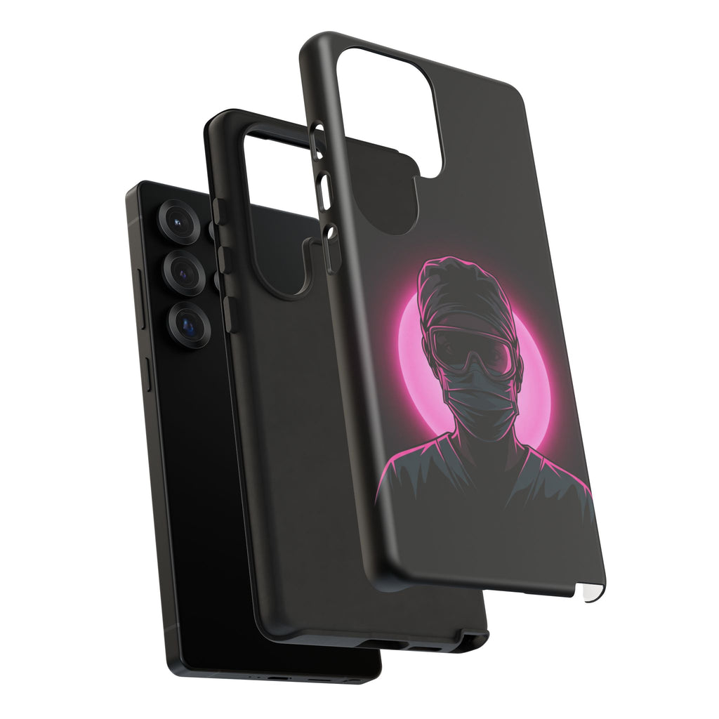 Nurse Neon Silhouette Phone Case - Samsung & iPhone Series