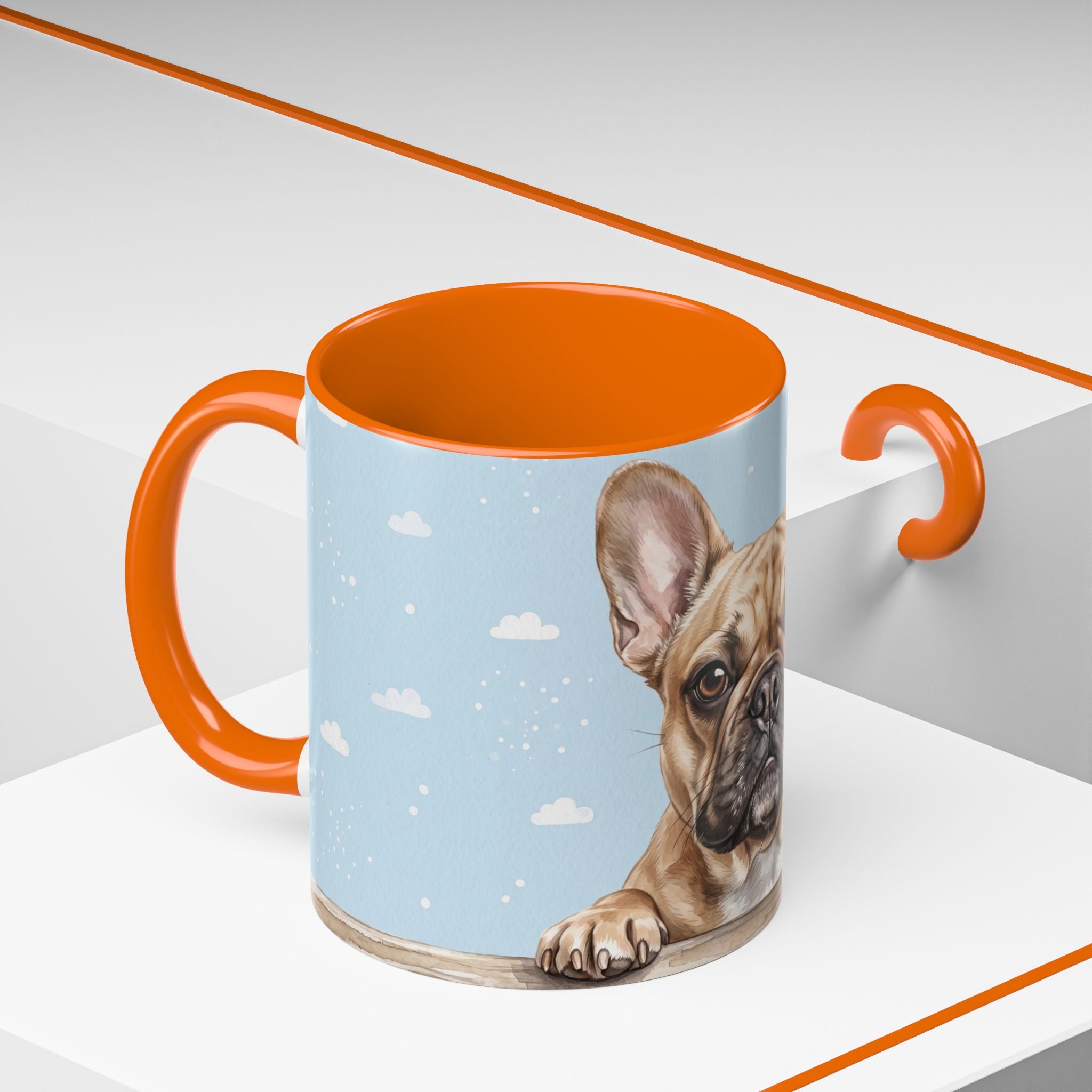 Cute Frenchie Mug | French Bulldog Lover Gift | Dog Coffee Mug
