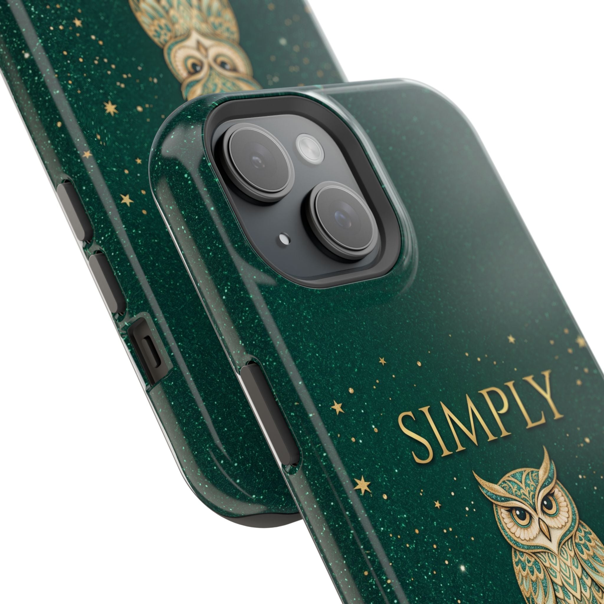 Simply The Best Wise Owl Phone Case — Wireless Charging Cover