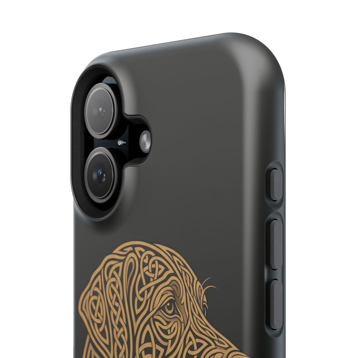 Celtic Knotwork Labrador Phone Case — Tough Magnetic Case with Wireless Charging