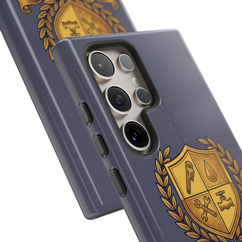 Master Plumber Slate Crest Phone Case - Samsung & iPhone Series
