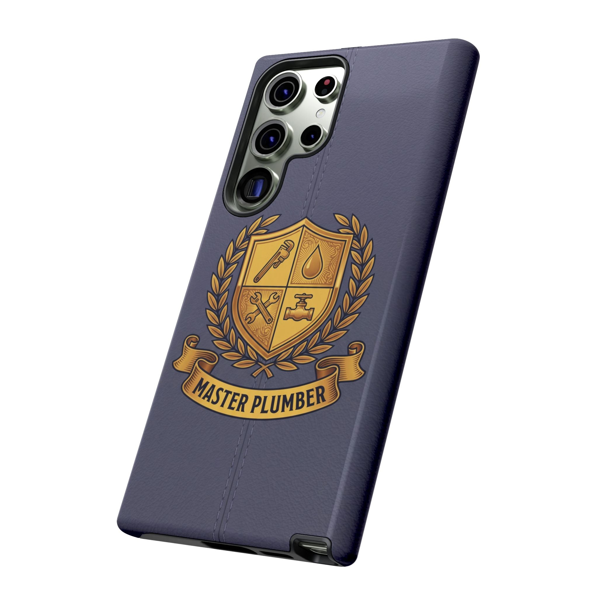 Master Plumber Slate Crest Phone Case - Samsung & iPhone Series