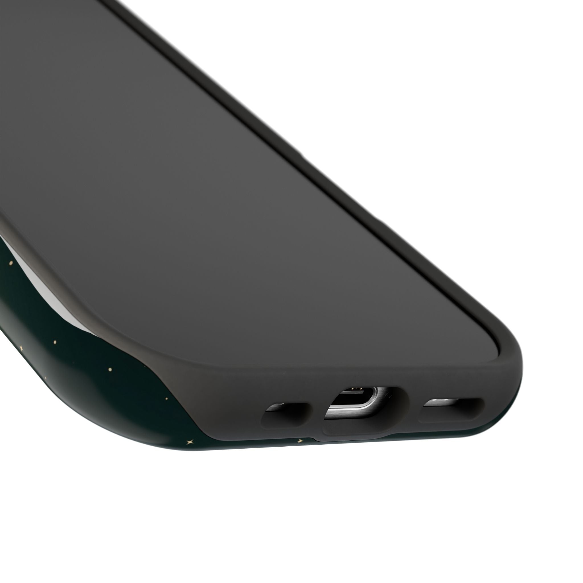 Nurse Heart Word and Art Phone Case — Impact-Resistant Wireless Charging Cover